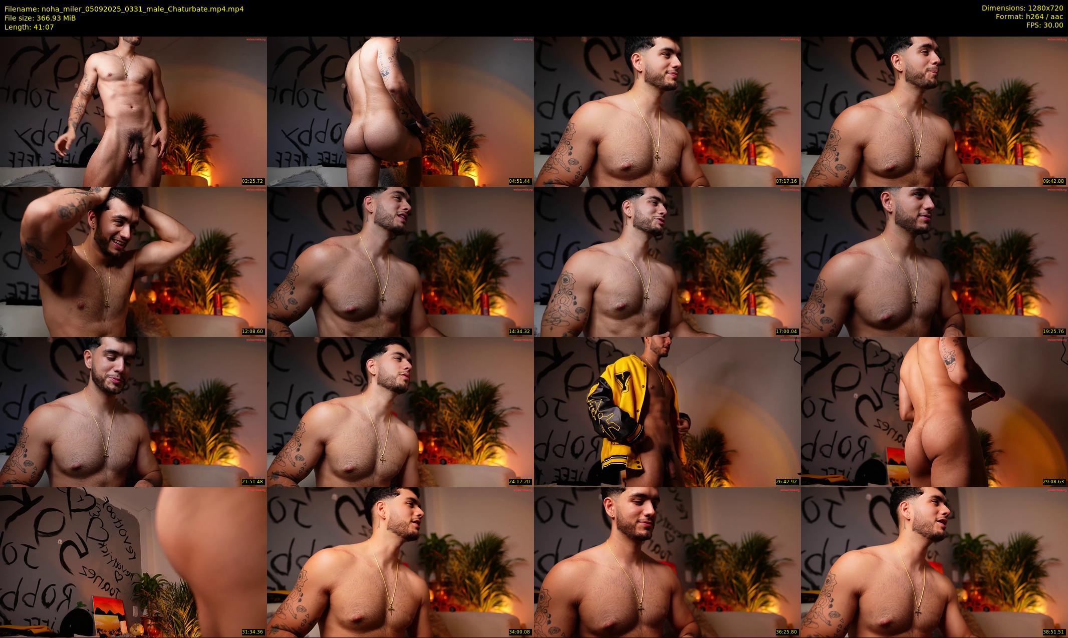 noha_miler — 42 minute Chaturbate male cam show recording, 720p, Sep 5, 2025