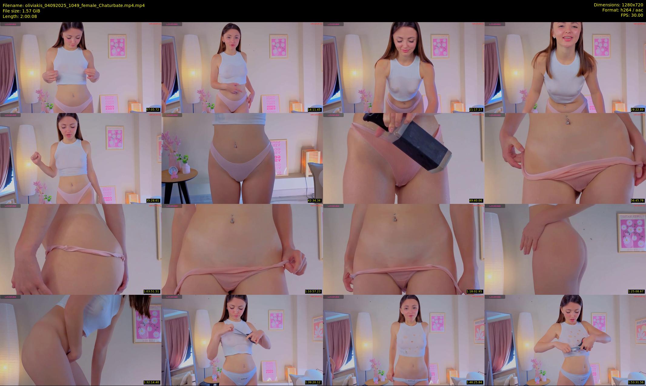 oliviakis — 121 minute Chaturbate female cam show recording, 720p, Sep 4, 2025