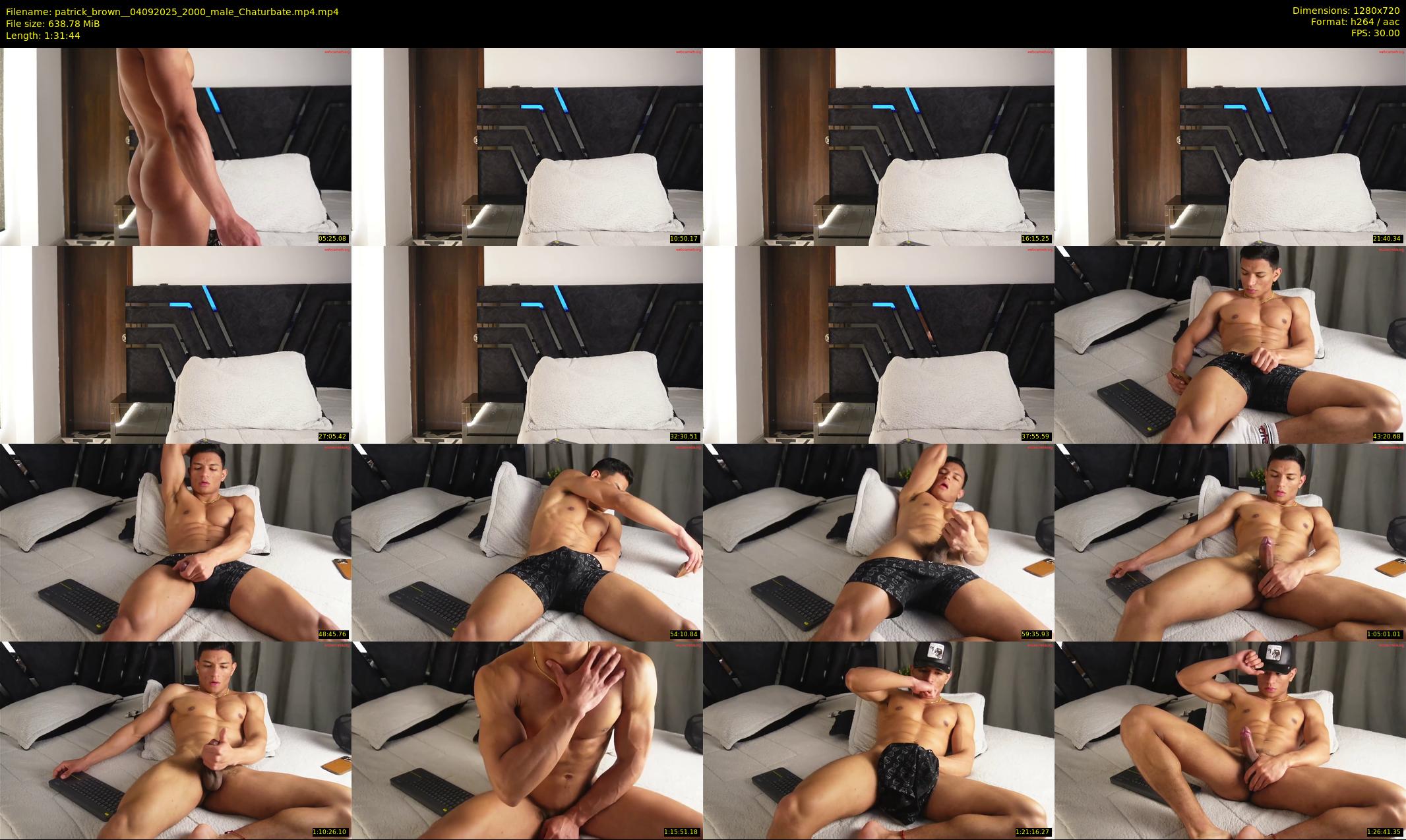 patrick_brown_ — 92 minute Chaturbate male cam show recording, 720p, Sep 4, 2025