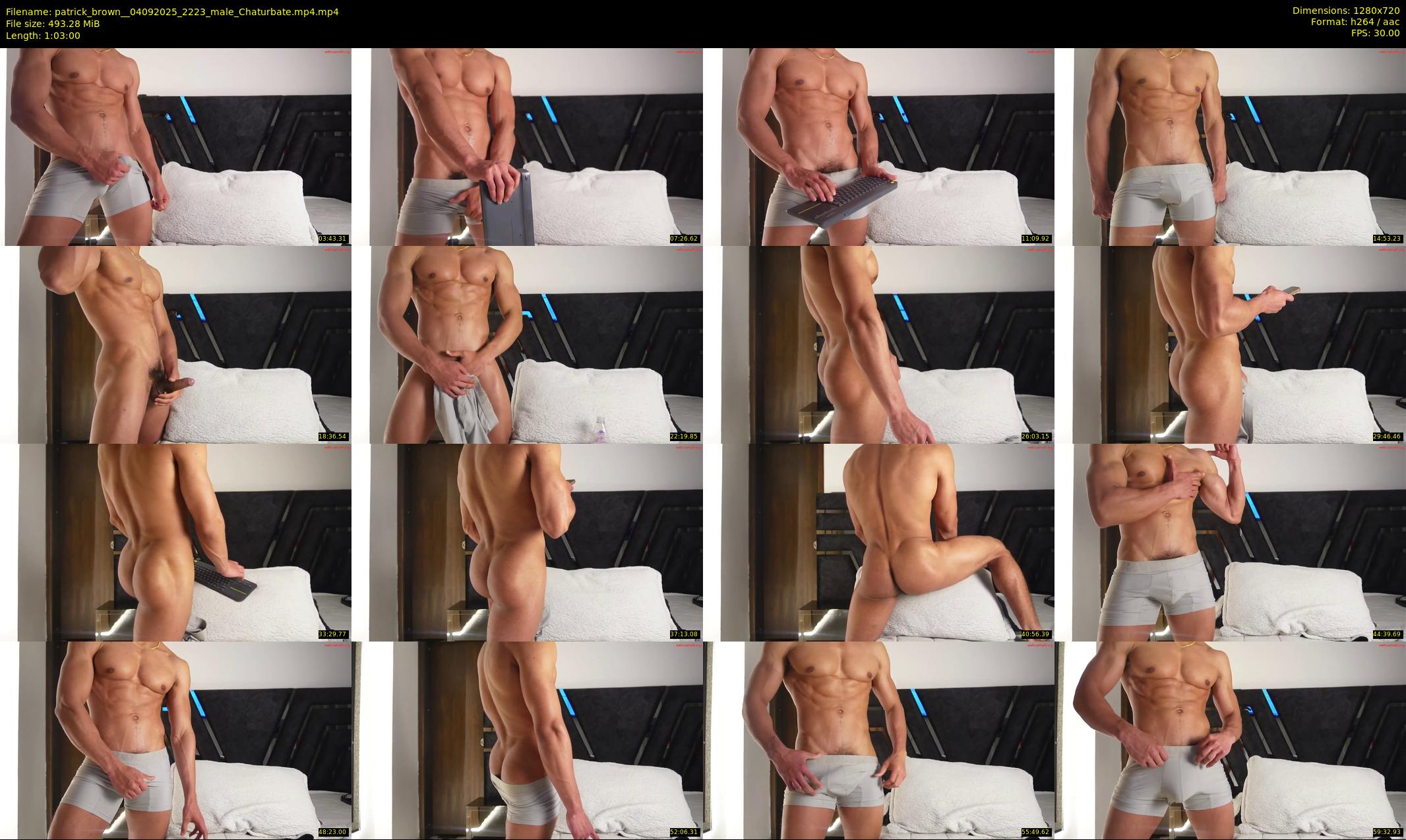 patrick_brown_ — 63 minute Chaturbate male cam show recording, 720p, Sep 4, 2025