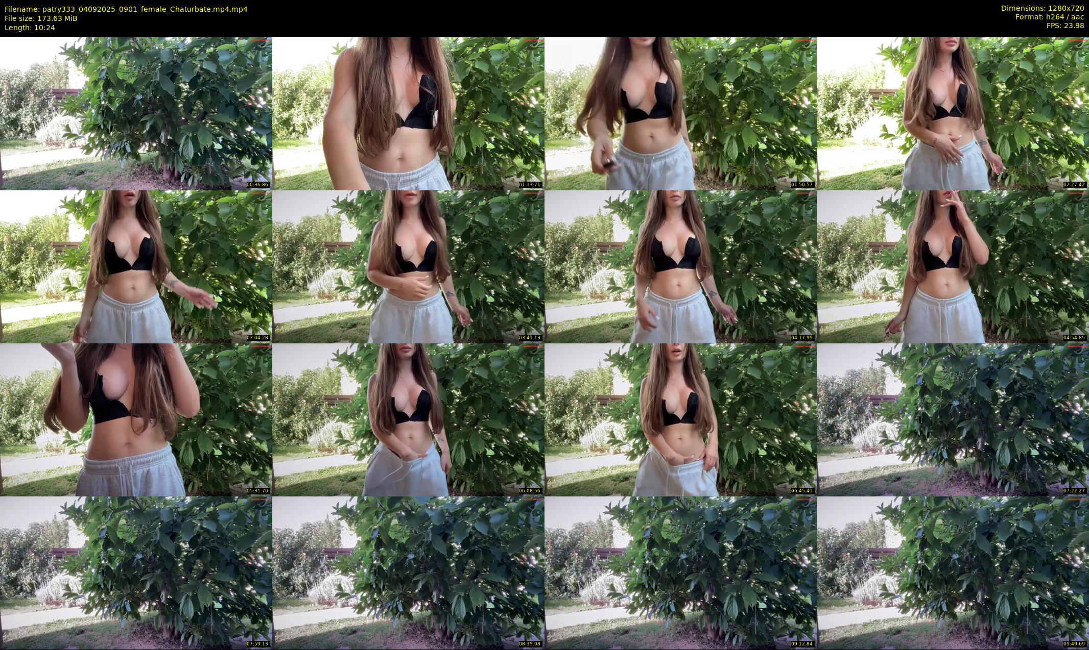 patry333 — 11 minute Chaturbate female cam show recording, 720p, Sep 4, 2025
