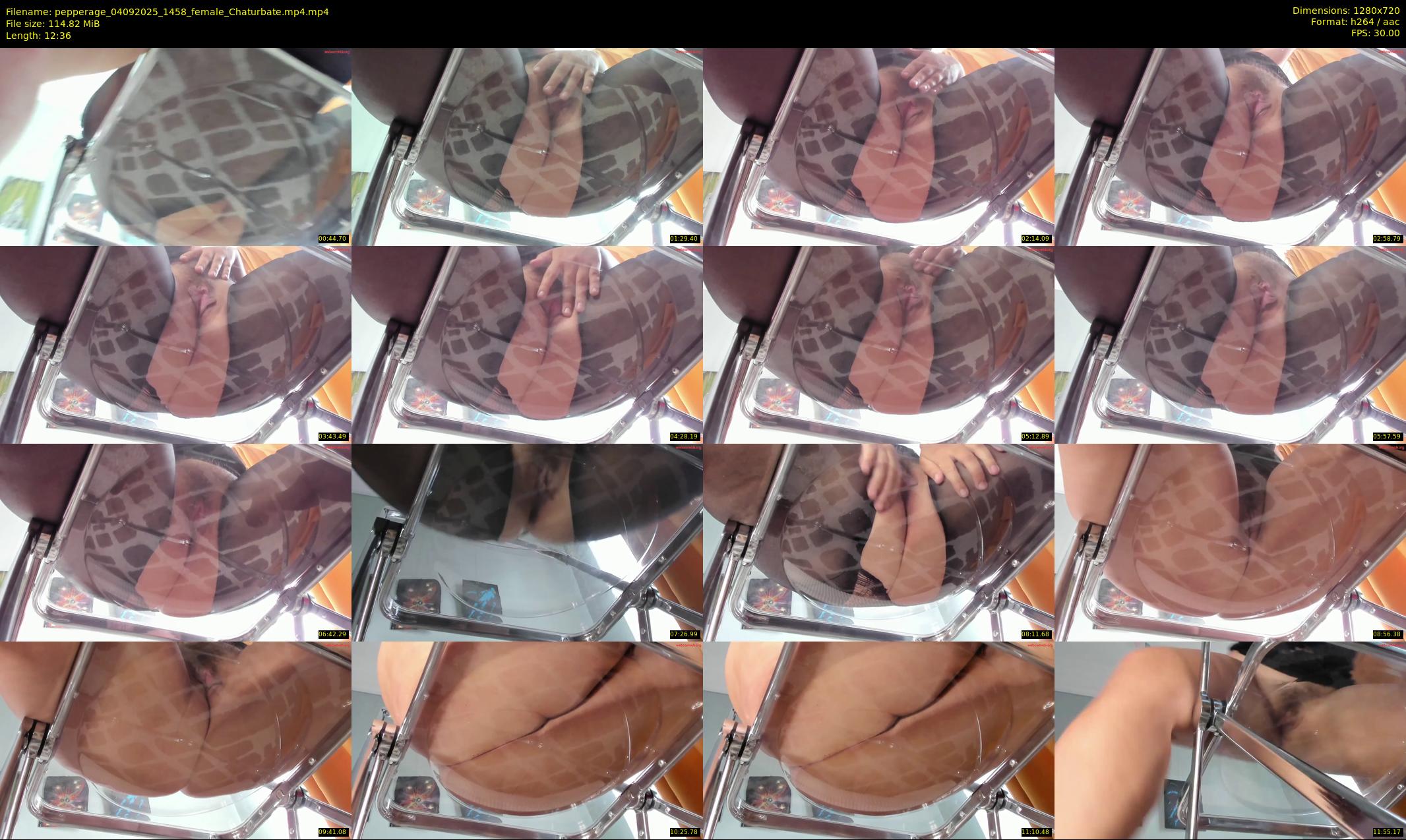 pepperage — 13 minute Chaturbate female cam show recording, 720p, Sep 4, 2025