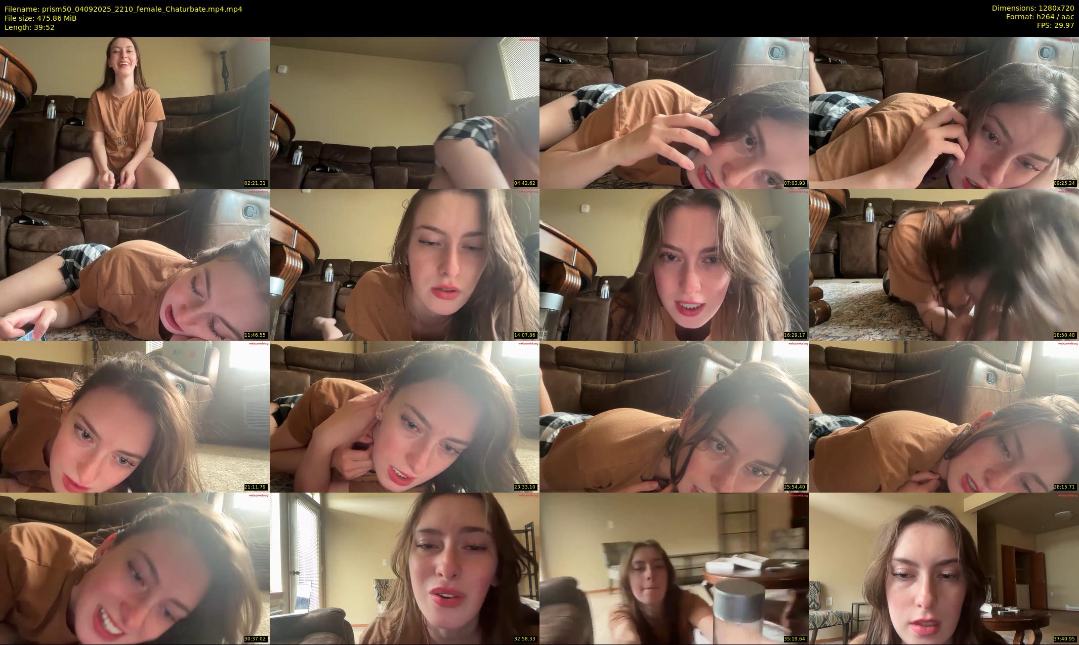 prism50 — 40 minute Chaturbate female cam show recording, 720p, Sep 4, 2025