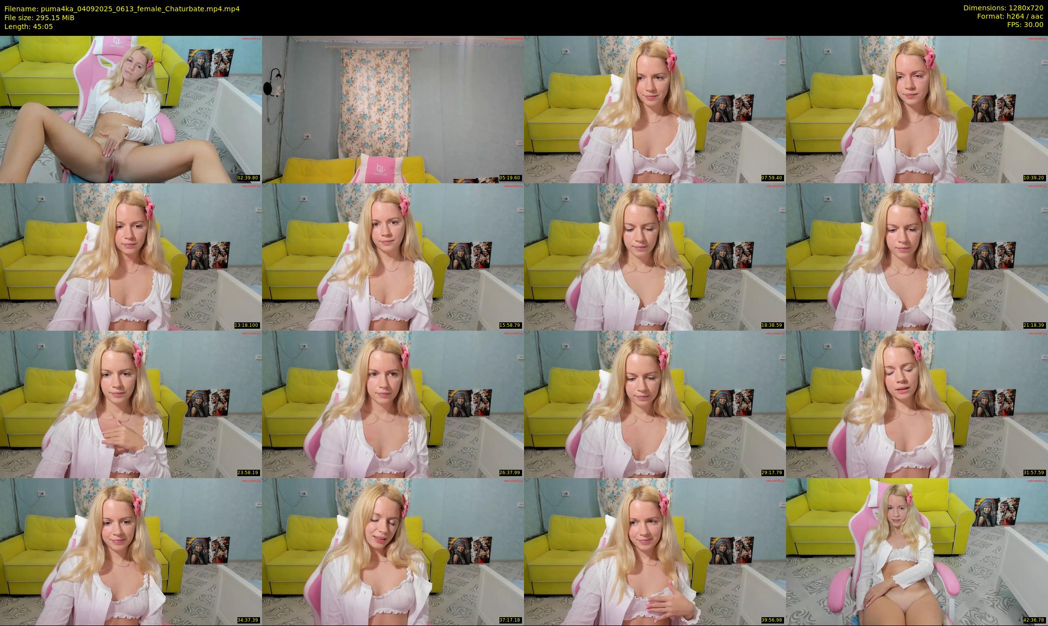 puma4ka — 46 minute Chaturbate female cam show recording, 720p, Sep 4, 2025