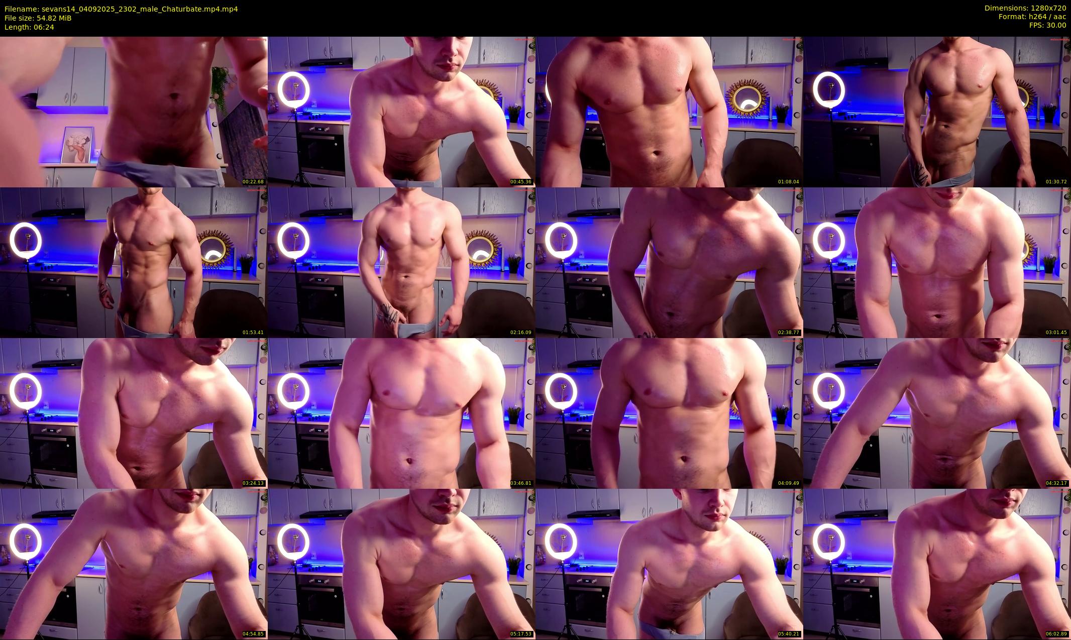 sevans14 — 7 minute Chaturbate male cam show recording, 720p, Sep 4, 2025