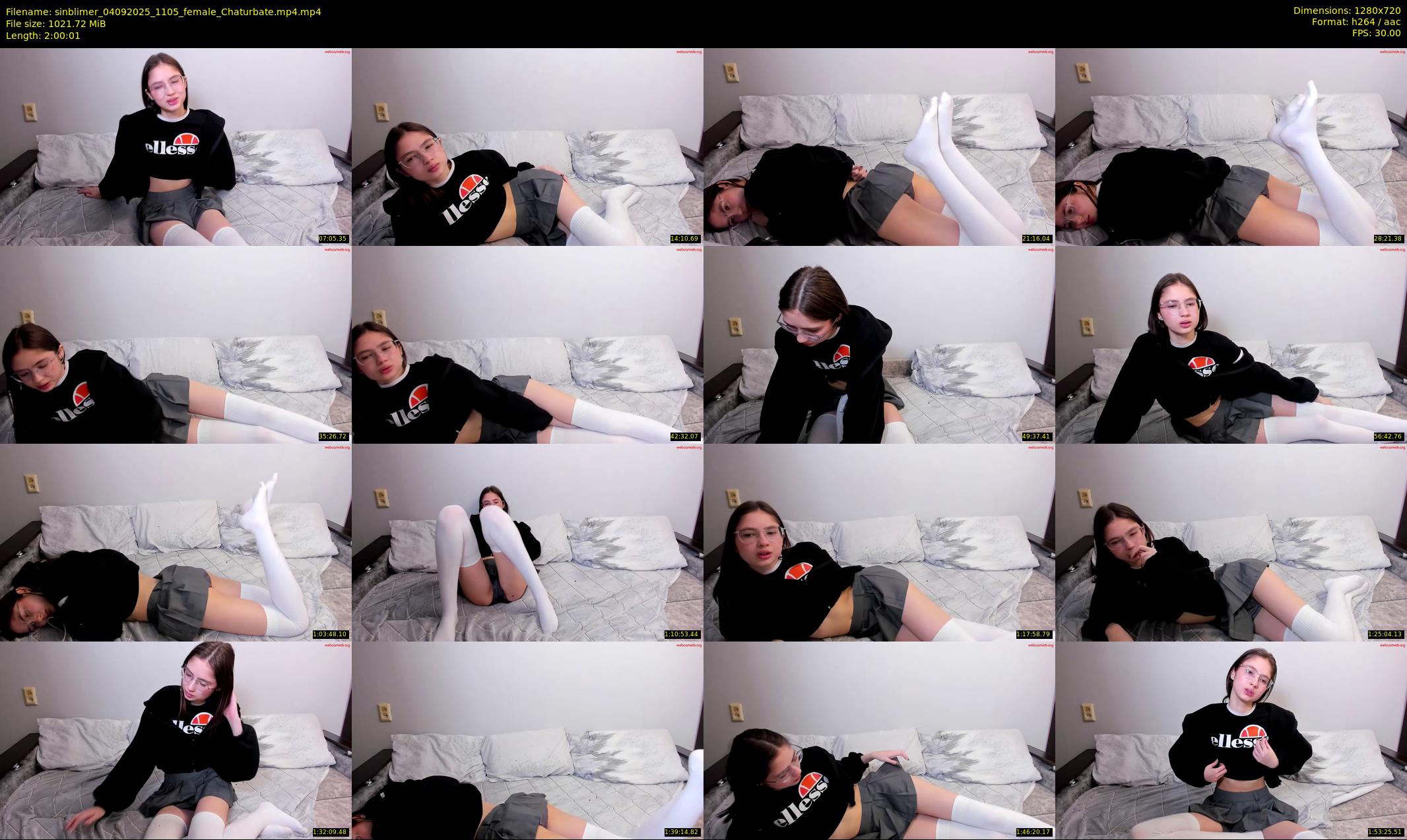 sinblimer — 121 minute Chaturbate female cam show recording, 720p, Sep 4, 2025