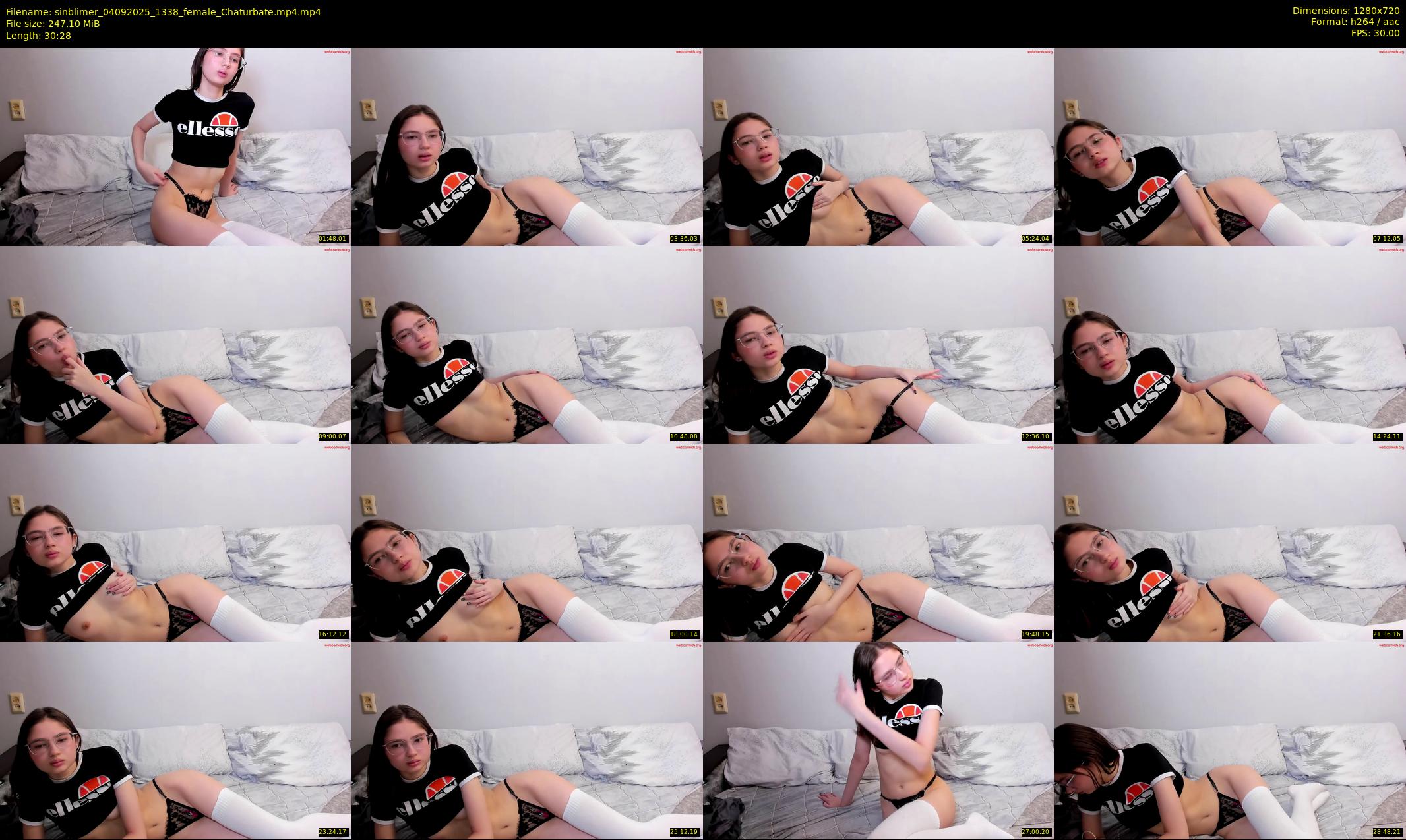 sinblimer — 31 minute Chaturbate female cam show recording, 720p, Sep 4, 2025