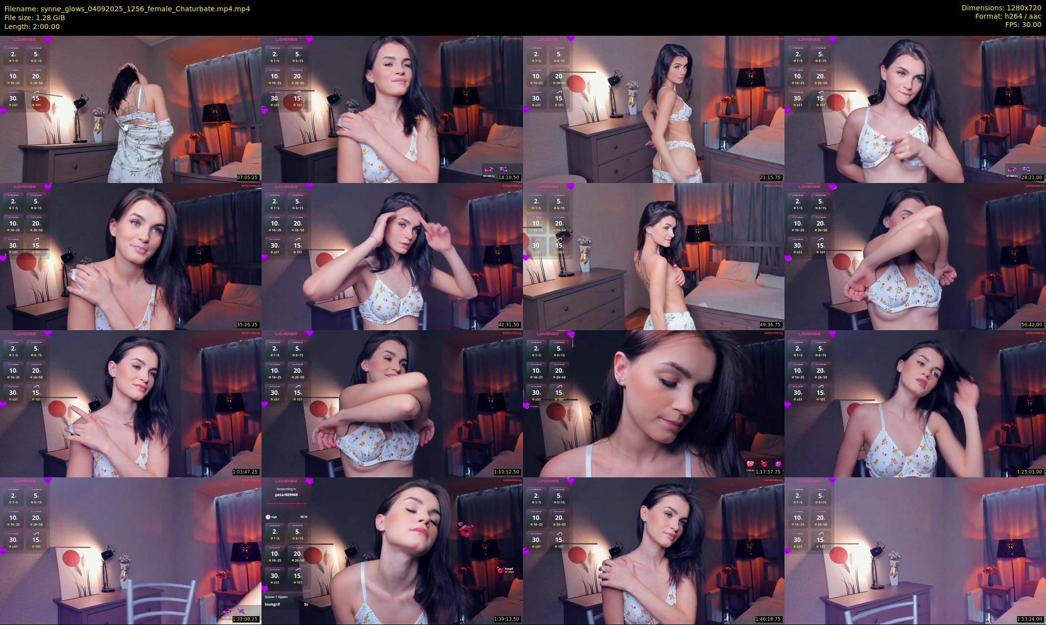 synne_glows — 120 minute Chaturbate female cam show recording, 720p, Sep 4, 2025