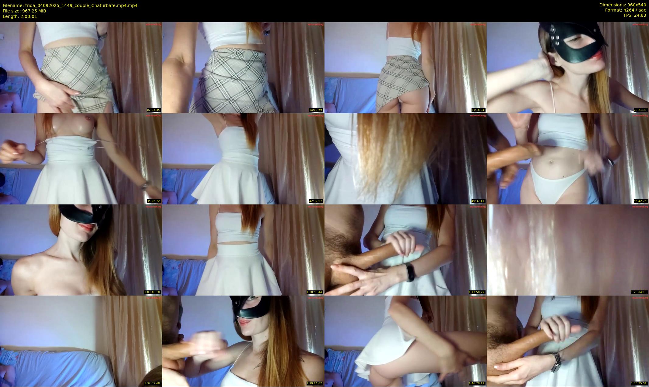 trioa — 121 minute Chaturbate couple cam show recording, 480p, Sep 4, 2025