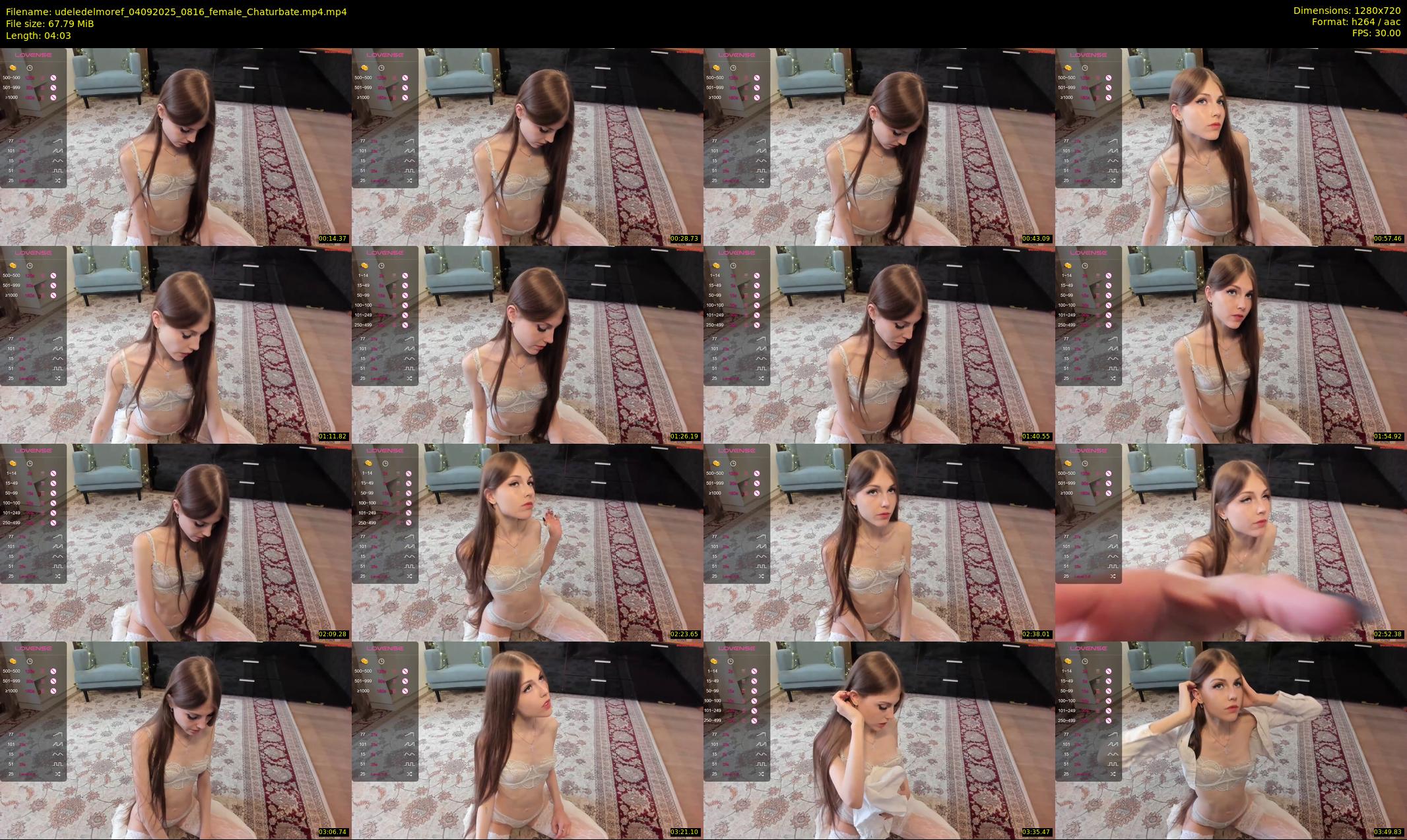 udeledelmoref — 5 minute Chaturbate female cam show recording, 720p, Sep 4, 2025