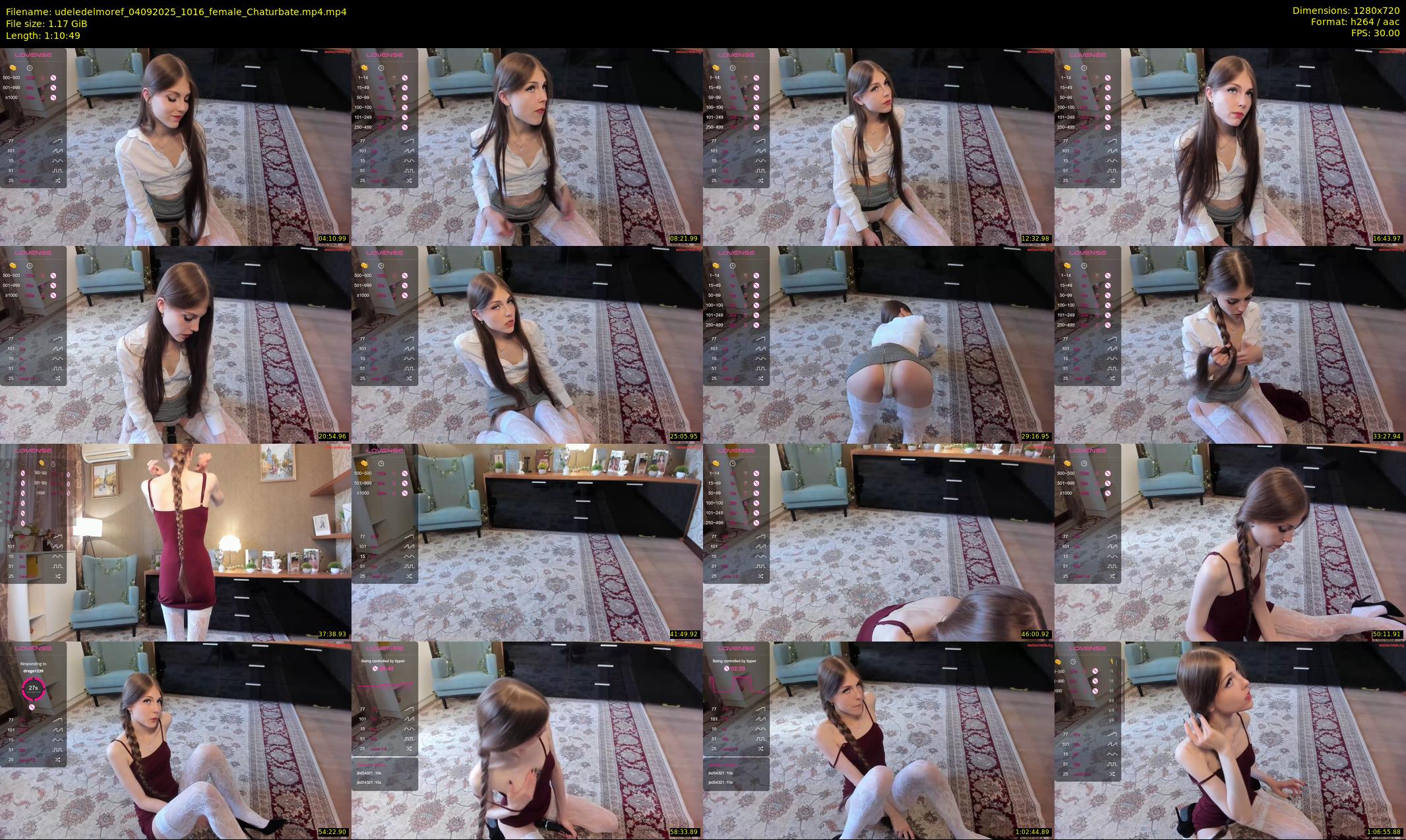 udeledelmoref — 71 minute Chaturbate female cam show recording, 720p, Sep 4, 2025