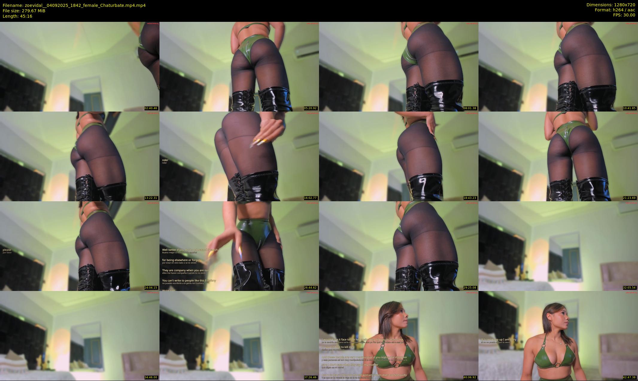 zoevidal_ — 46 minute Chaturbate female cam show recording, 720p, Sep 4, 2025