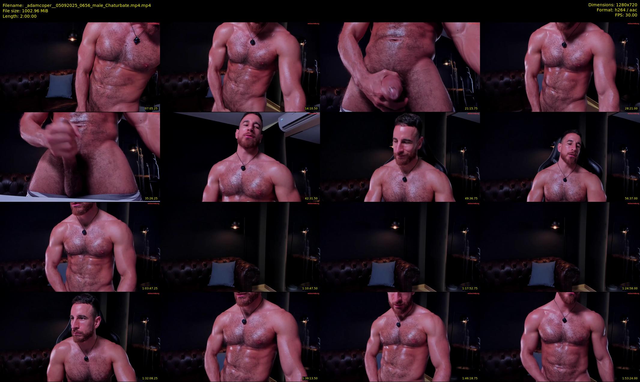 _adamcoper_ — 120 minute Chaturbate male cam show recording, 720p, Sep 5, 2025