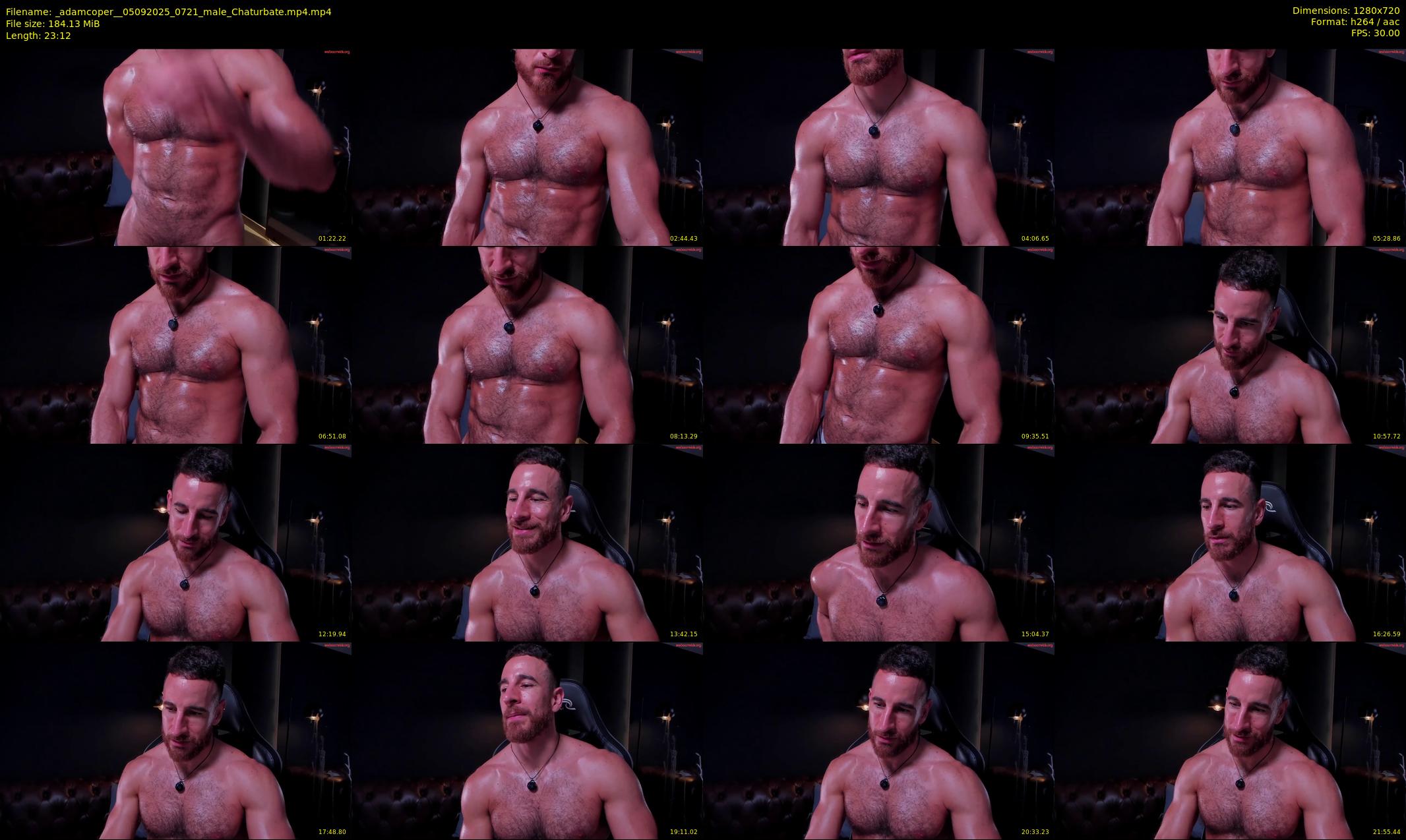 _adamcoper_ — 24 minute Chaturbate male cam show recording, 720p, Sep 5, 2025