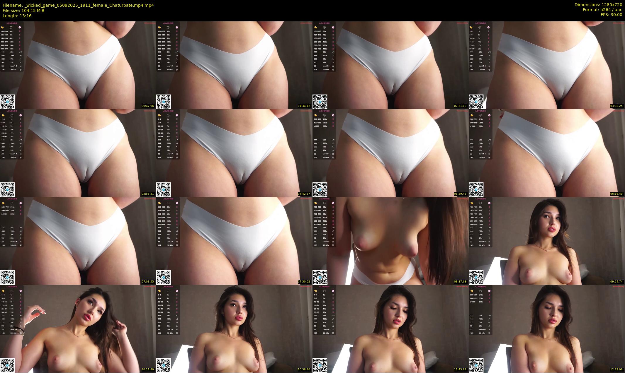 _wicked_game — 14 minute Chaturbate female cam show recording, 720p, Sep 5, 2025