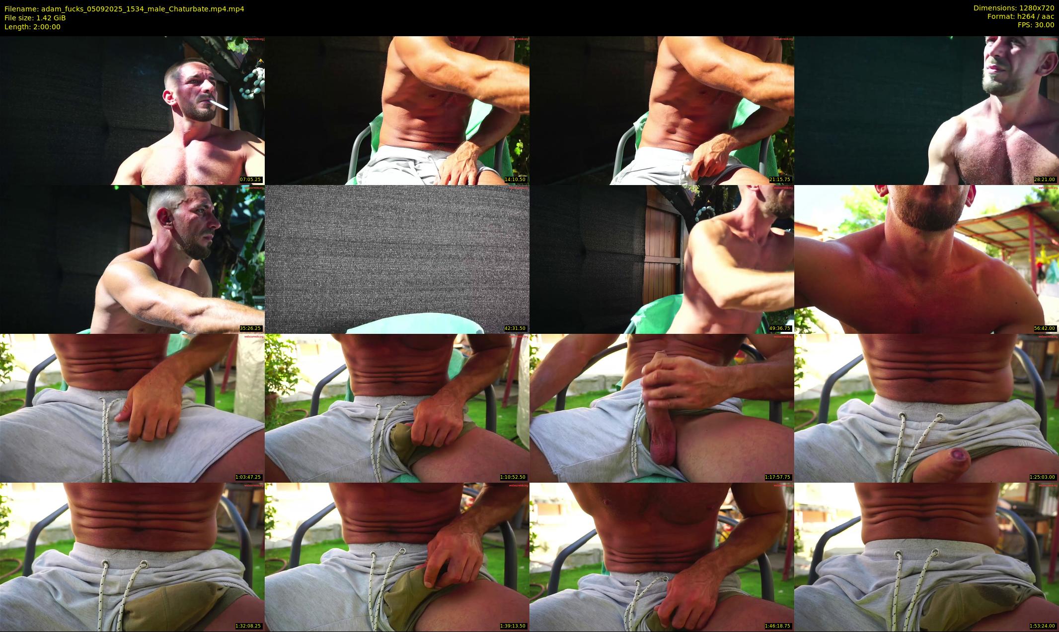 adam_fucks — 120 minute Chaturbate male cam show recording, 720p, Sep 5, 2025