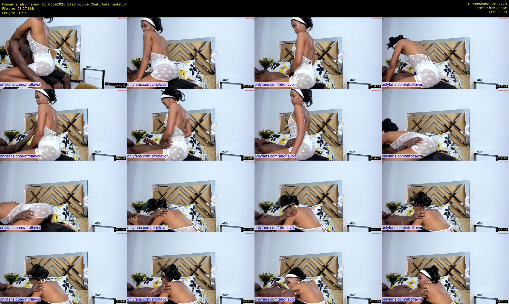 afro_happy__06 — 15 minute Chaturbate couple cam show recording, 720p, Sep 5, 2025