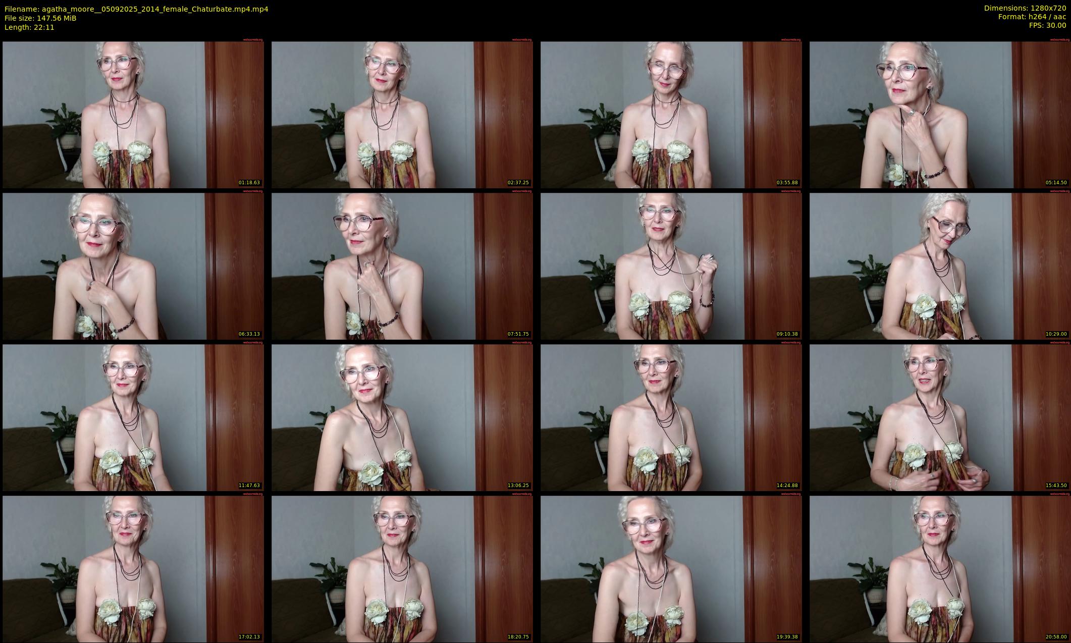 agatha_moore_ — 23 minute Chaturbate female cam show recording, 720p, Sep 5, 2025