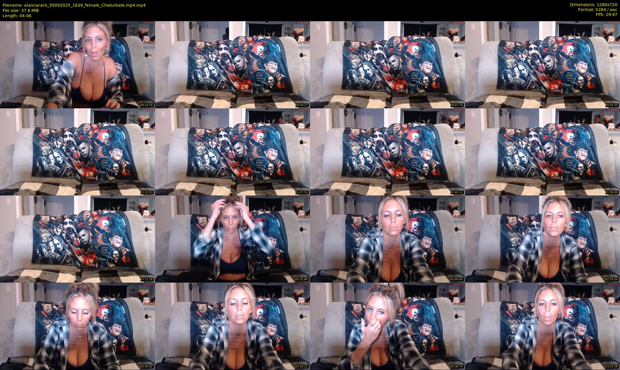 alannarack — 5 minute Chaturbate female cam show recording, 720p, Sep 5, 2025