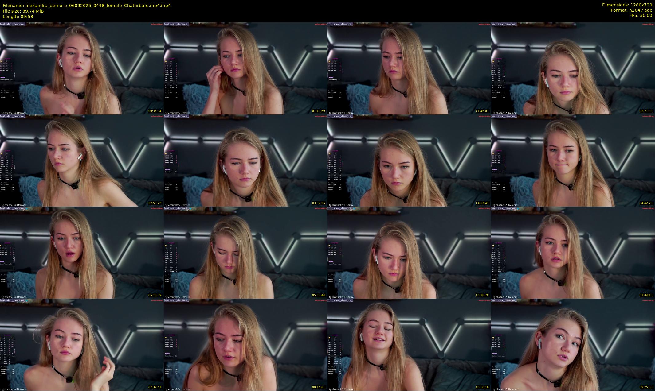alexandra_demore — 10 minute Chaturbate female cam show recording, 720p, Sep 6, 2025