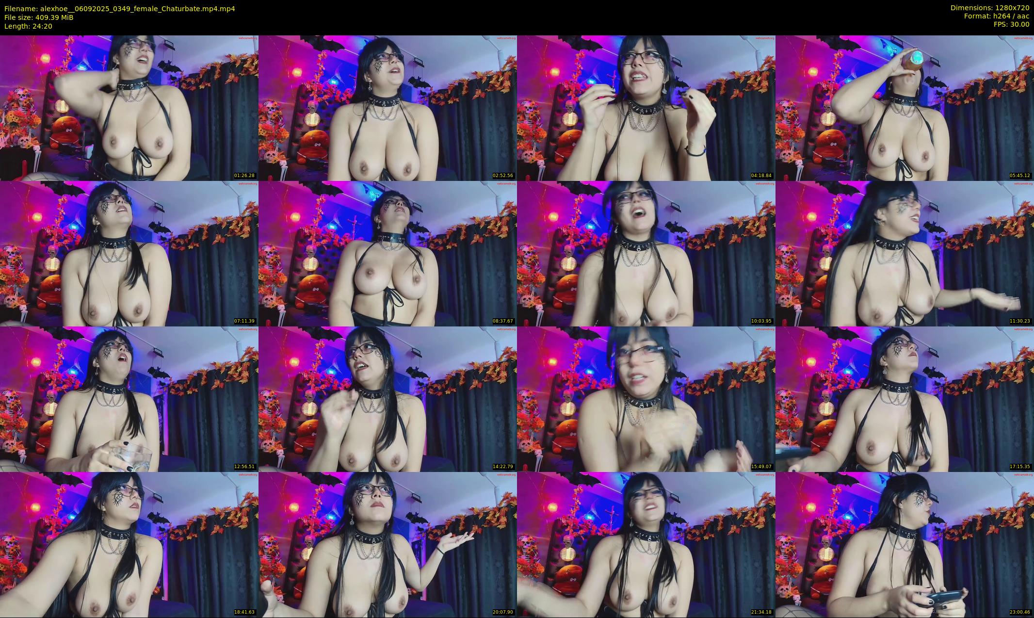 alexhoe_ — 25 minute Chaturbate female cam show recording, 720p, Sep 6, 2025