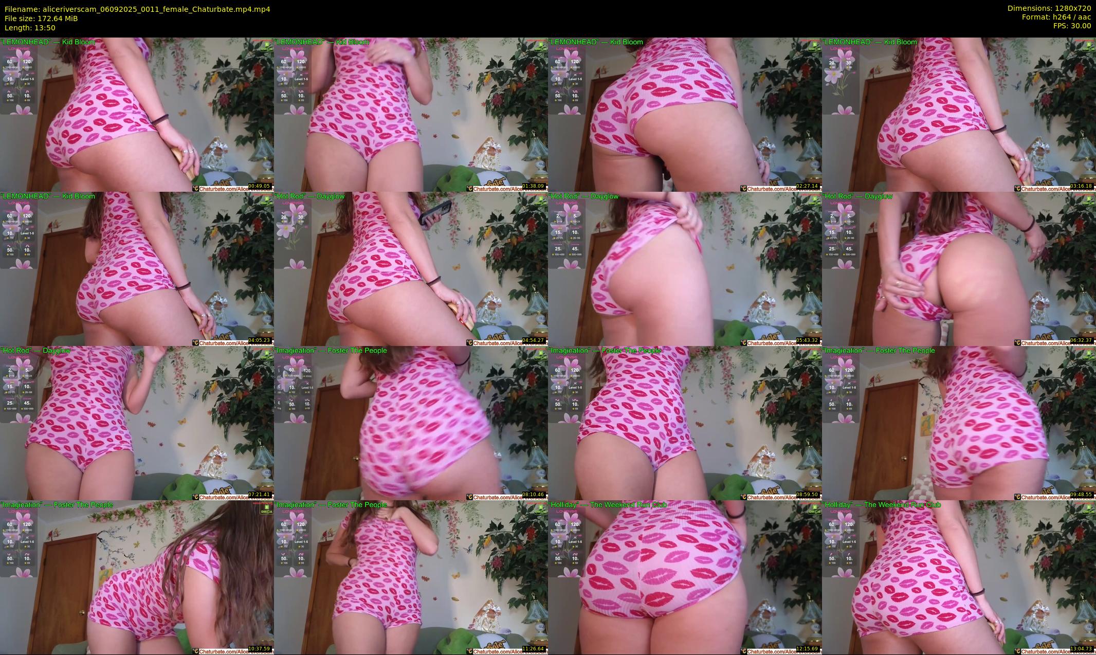 aliceriverscam — 14 minute Chaturbate female cam show recording, 720p, Sep 6, 2025