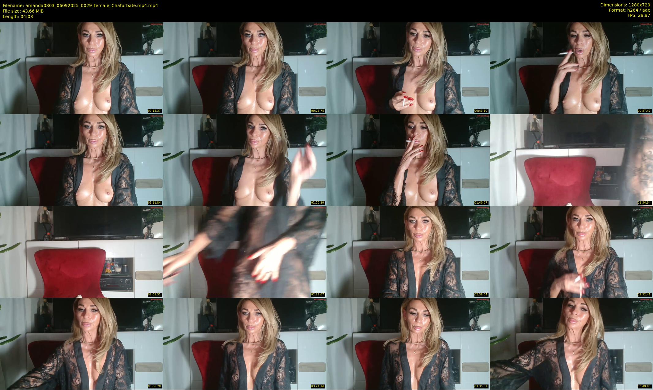 amanda0803 — 5 minute Chaturbate female cam show recording, 720p, Sep 6, 2025