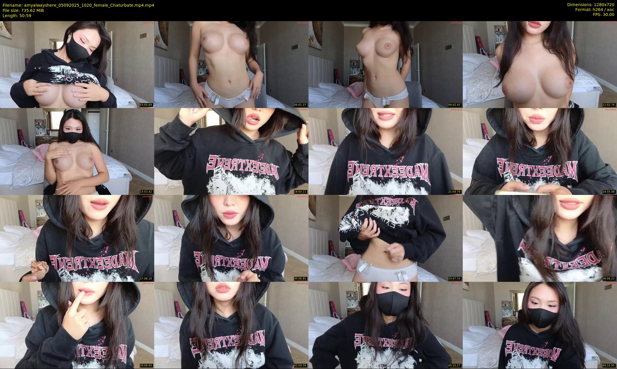 amyalwayshere — 51 minute Chaturbate female cam show recording, 720p, Sep 5, 2025