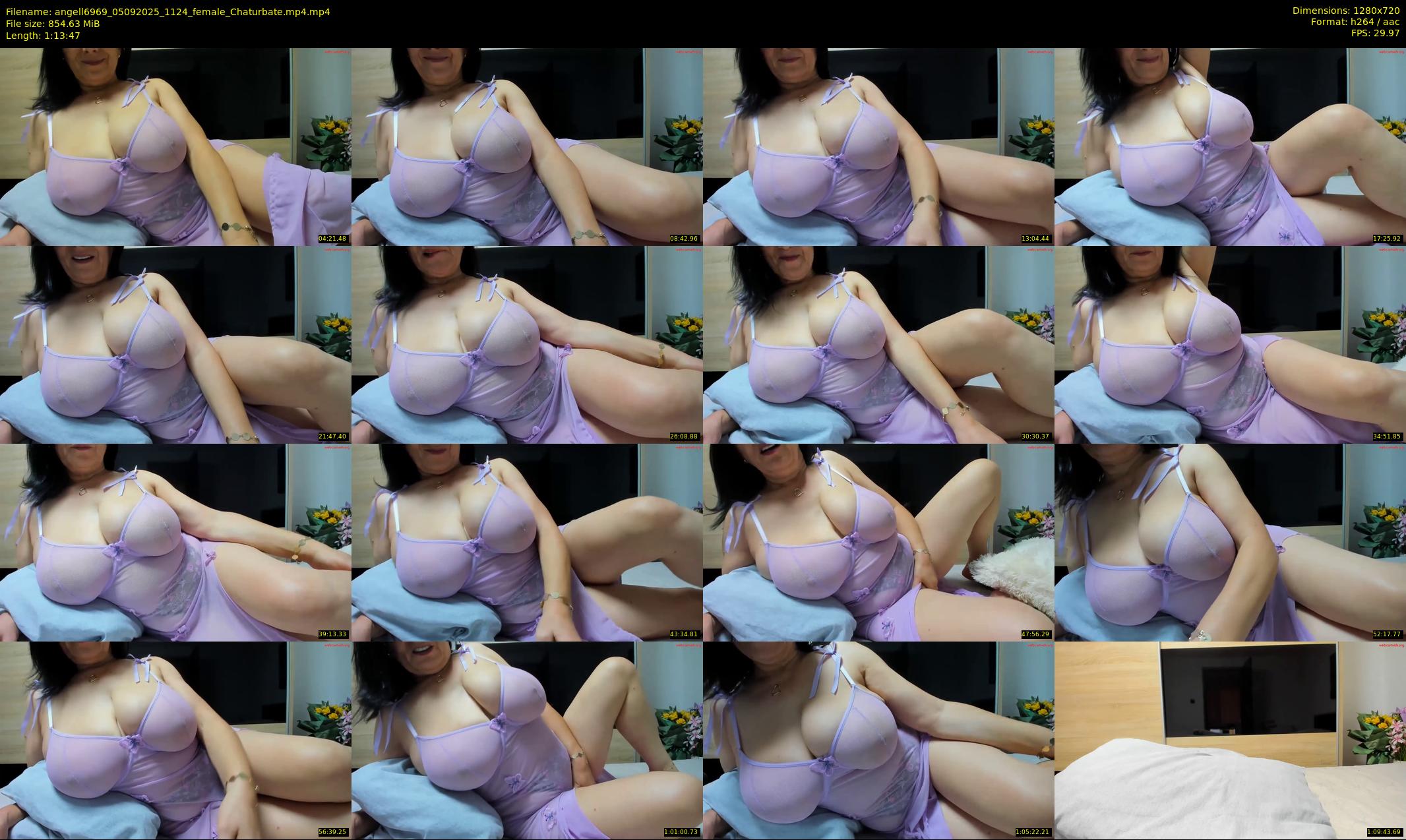 angell6969 — 74 minute Chaturbate female cam show recording, 720p, Sep 5, 2025