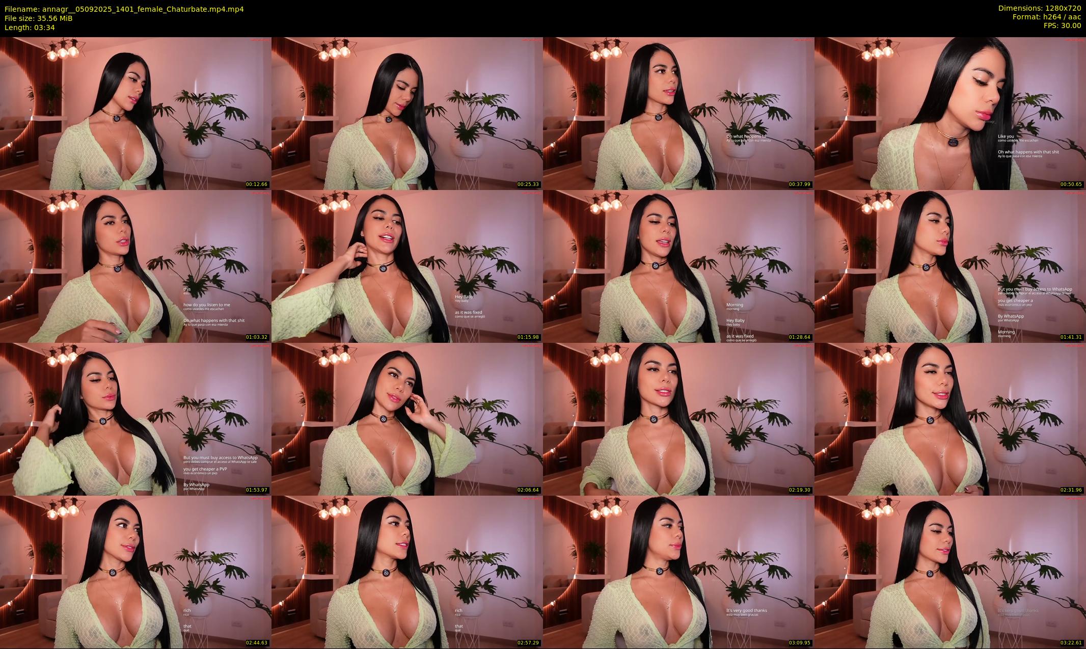 annagr_ — 4 minute Chaturbate female cam show recording, 720p, Sep 5, 2025