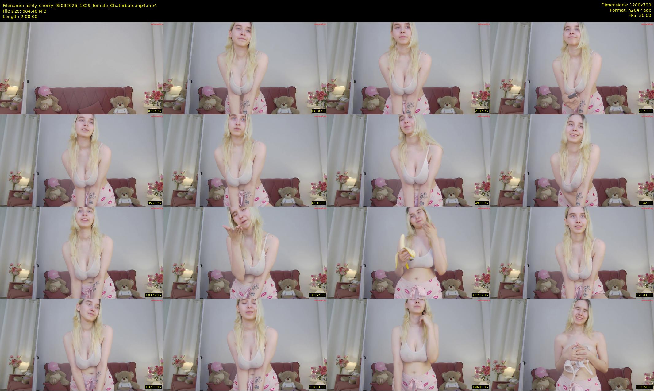 ashly_cherry — 120 minute Chaturbate female cam show recording, 720p, Sep 5, 2025