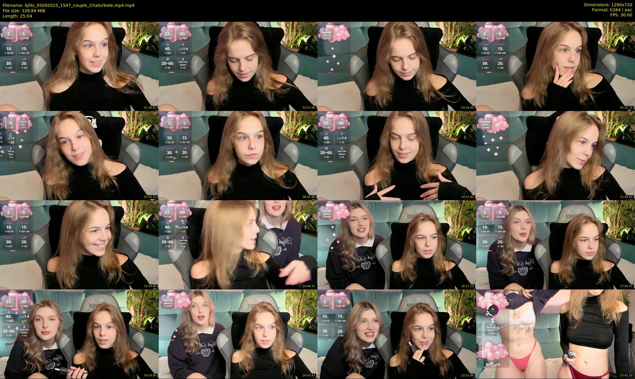 bjliki — 26 minute Chaturbate couple cam show recording, 720p, Sep 5, 2025