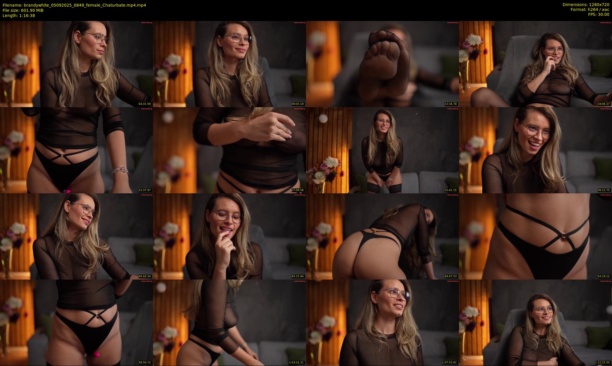brandywhite — 77 minute Chaturbate female cam show recording, 720p, Sep 5, 2025