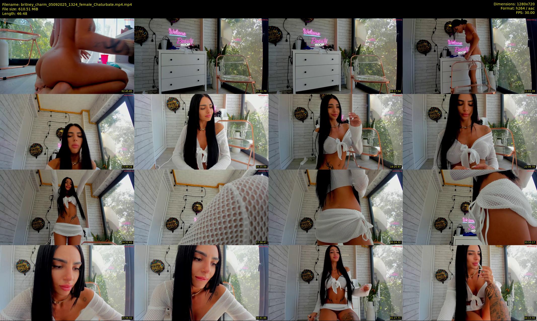 britney_charm — 47 minute Chaturbate female cam show recording, 720p, Sep 5, 2025