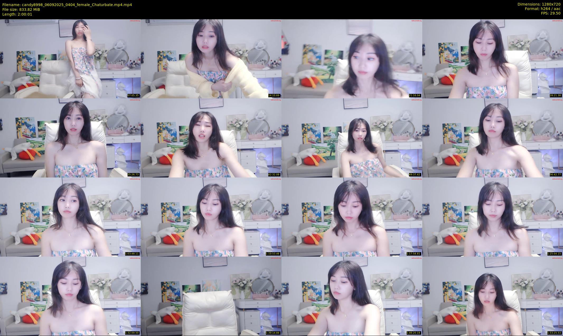 candy8998 — 121 minute Chaturbate female cam show recording, 720p, Sep 6, 2025