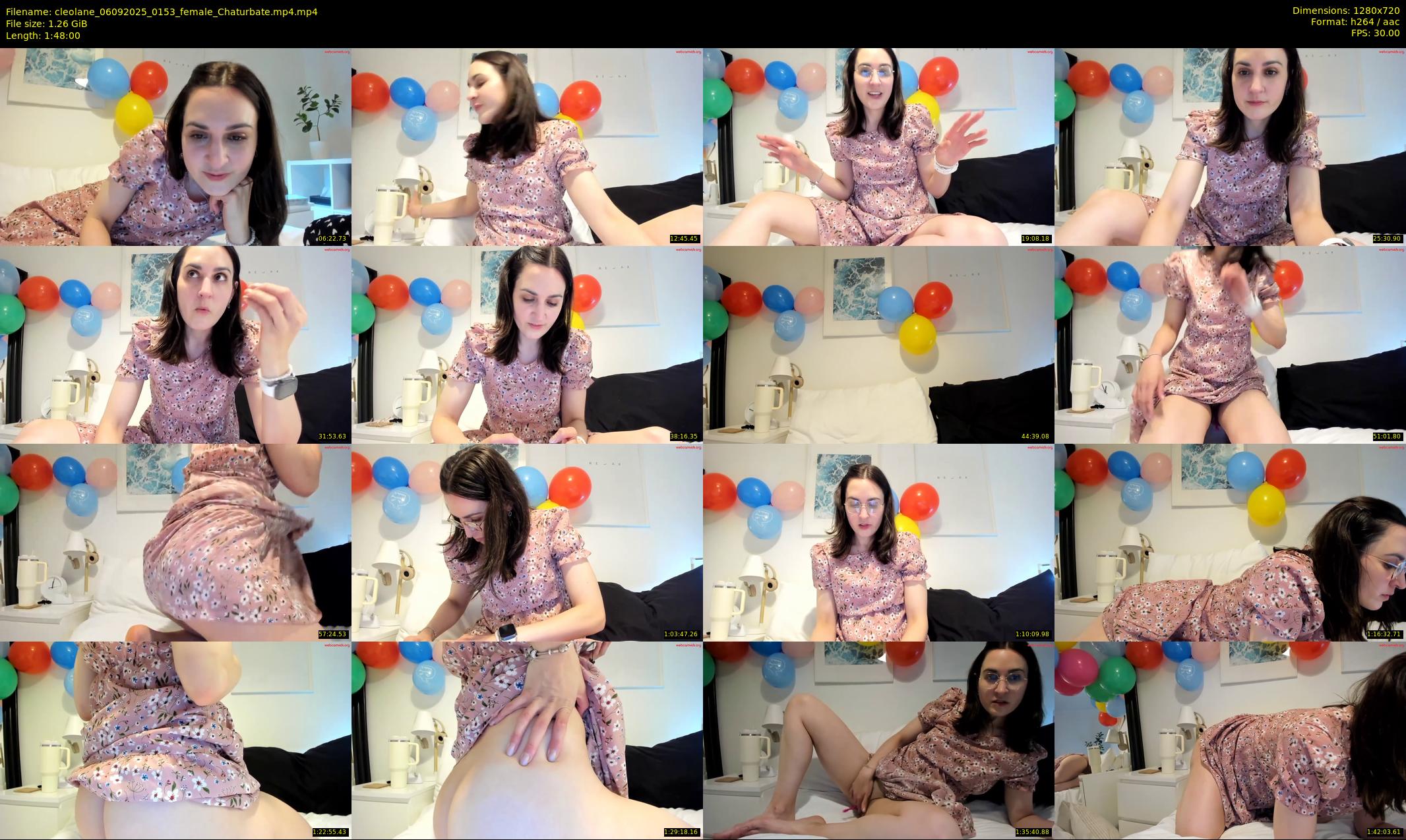 cleolane — 108 minute Chaturbate female cam show recording, 720p, Sep 6, 2025