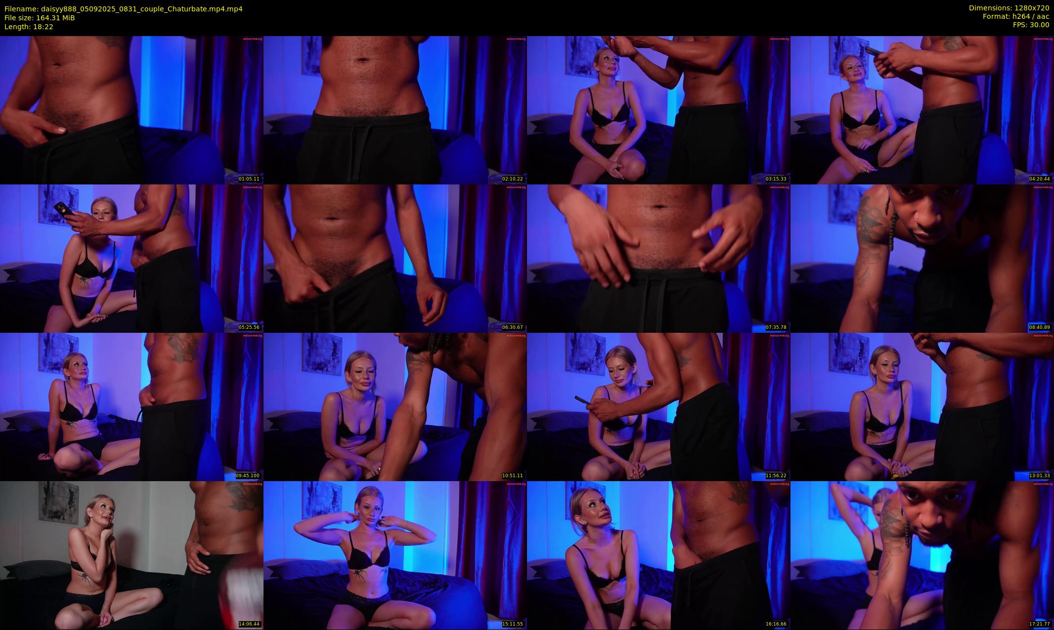 daisyy888 — 19 minute Chaturbate couple cam show recording, 720p, Sep 5, 2025