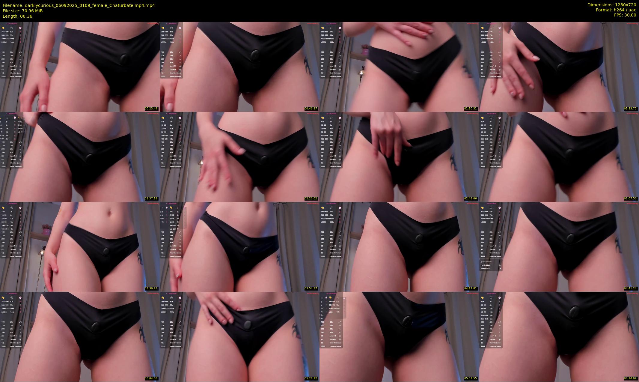 darklycurious — 7 minute Chaturbate female cam show recording, 720p, Sep 6, 2025