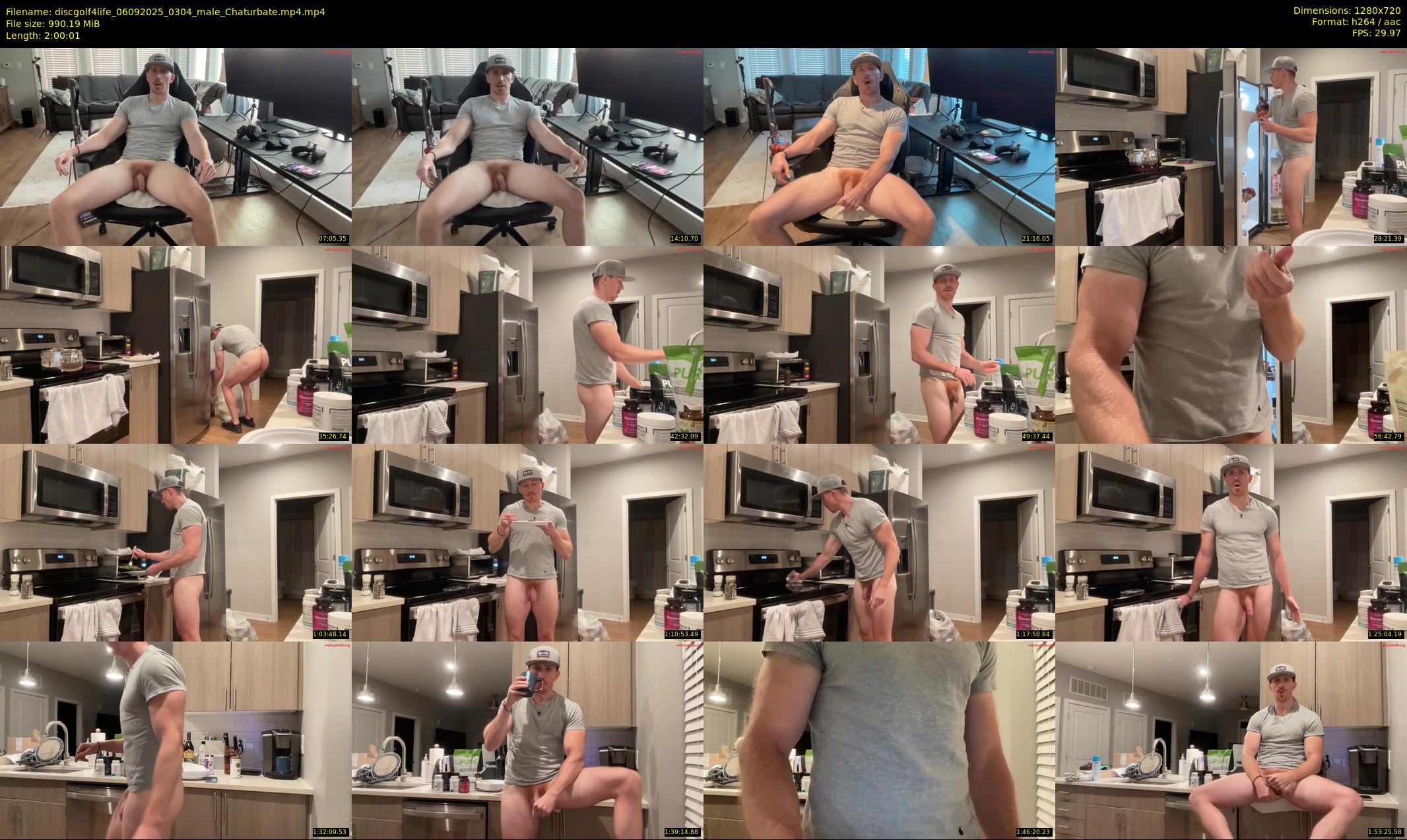 discgolf4life — 121 minute Chaturbate male cam show recording, 720p, Sep 6, 2025