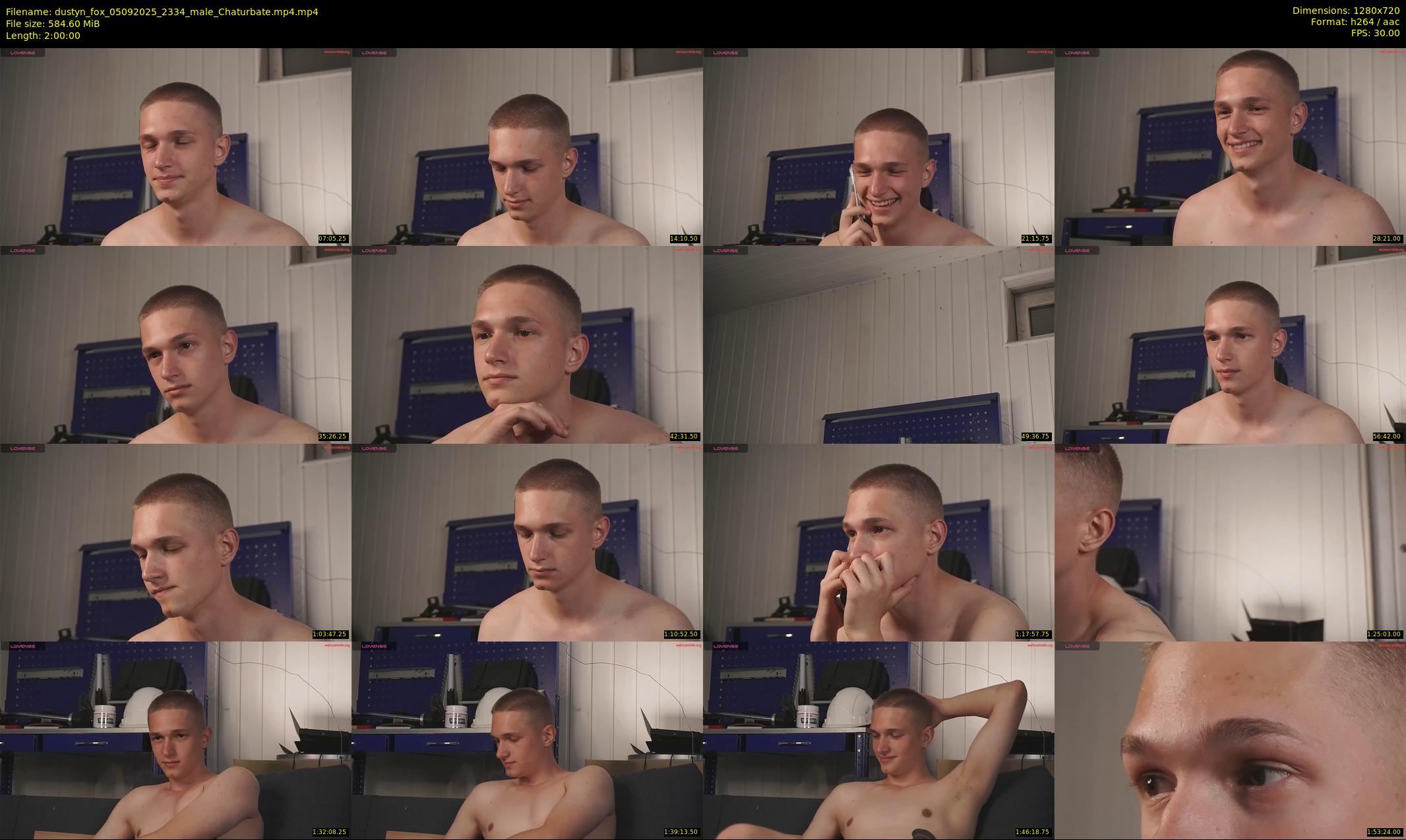 dustyn_fox — 120 minute Chaturbate male cam show recording, 720p, Sep 5, 2025