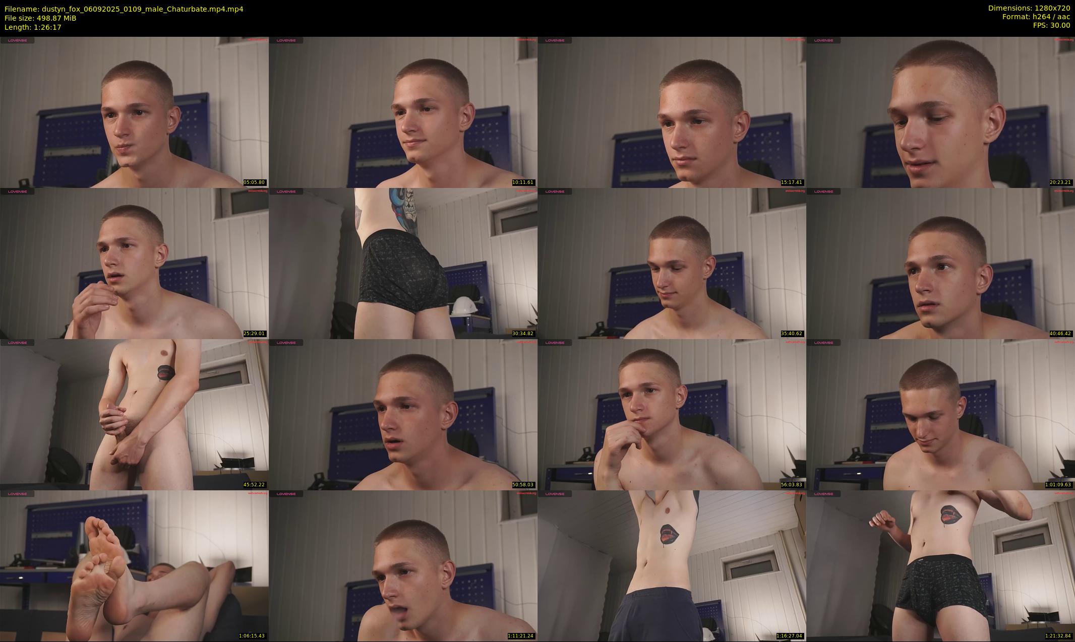 dustyn_fox — 87 minute Chaturbate male cam show recording, 720p, Sep 6, 2025