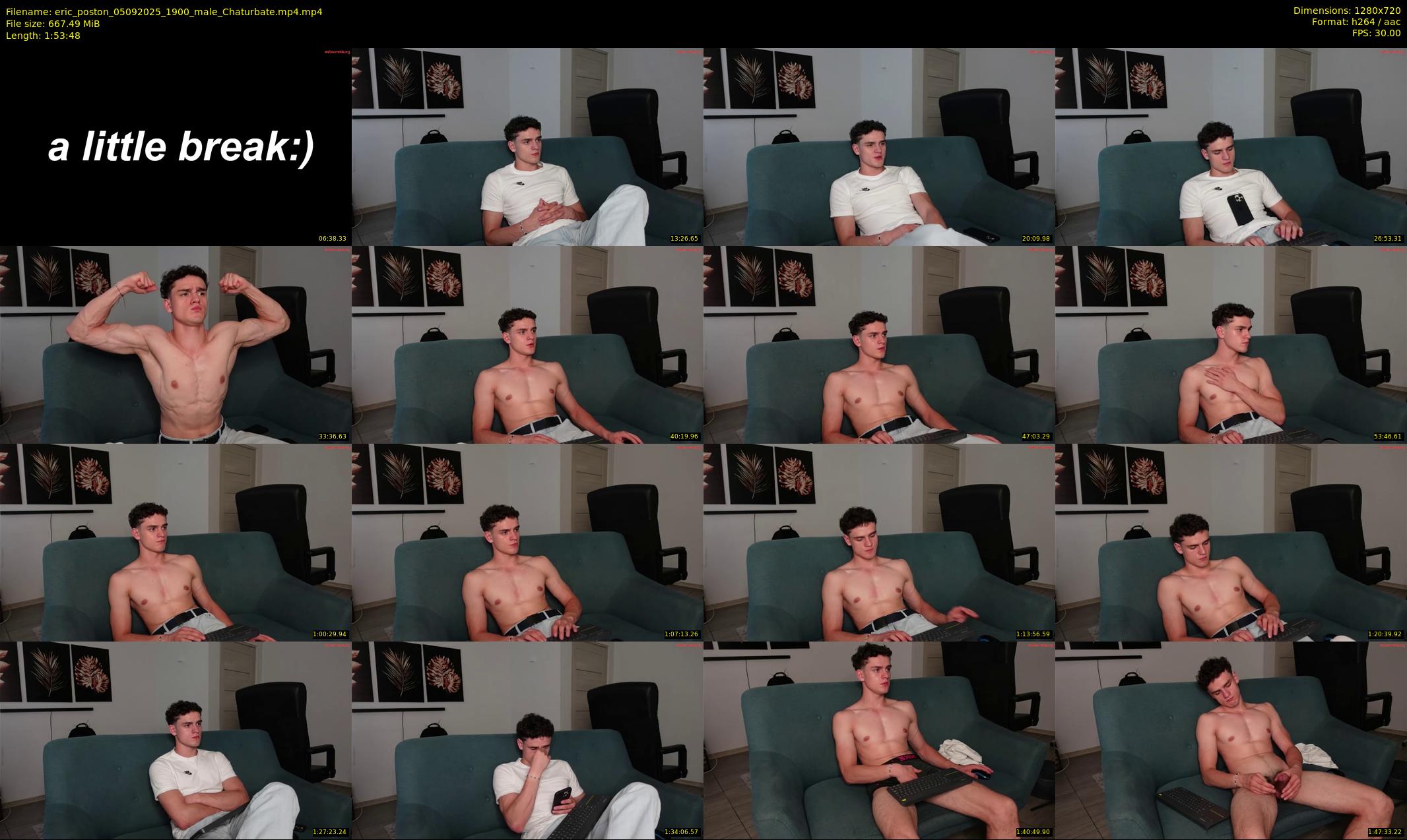eric_poston — 114 minute Chaturbate male cam show recording, 720p, Sep 5, 2025