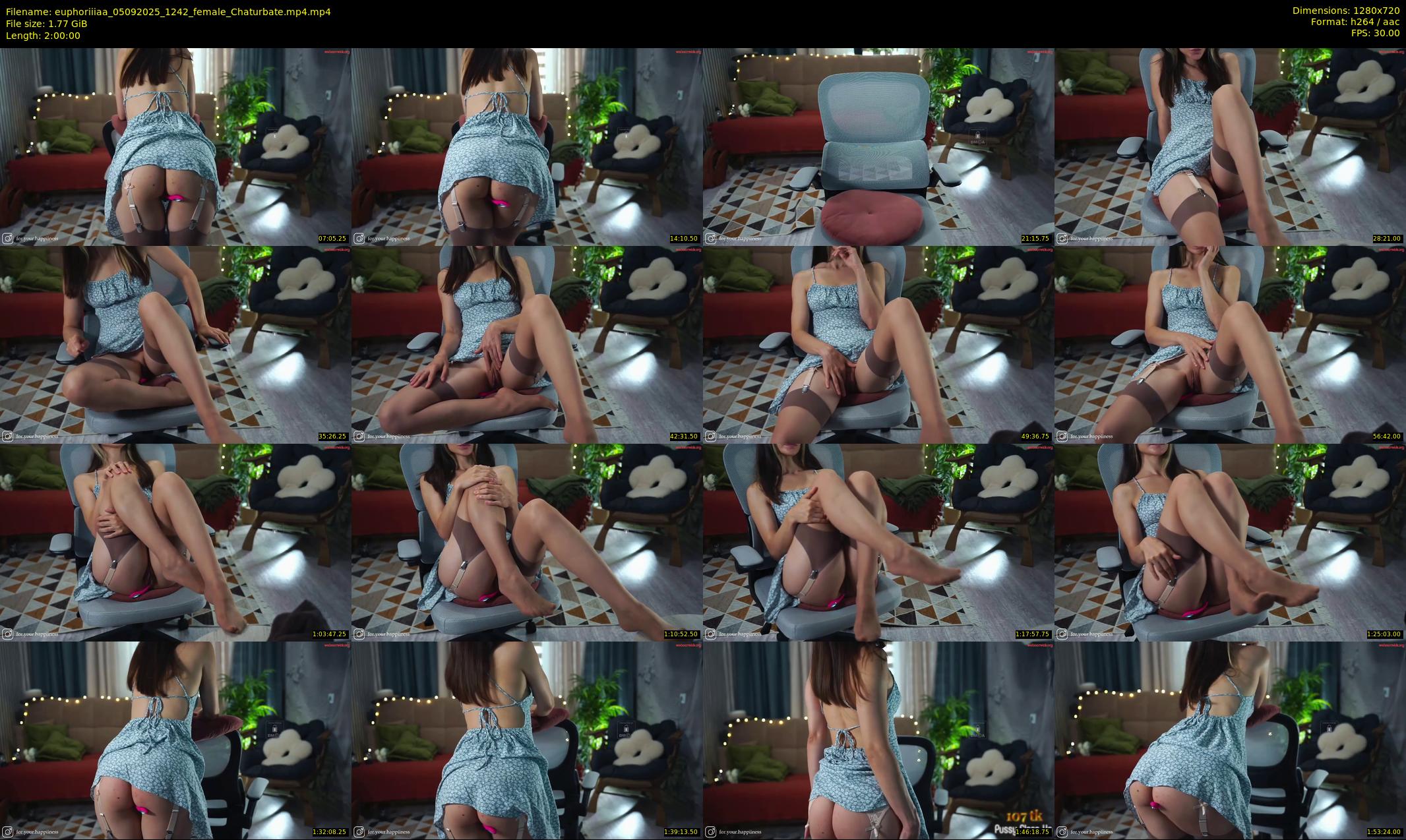 euphoriiiaa — 120 minute Chaturbate female cam show recording, 720p, Sep 5, 2025