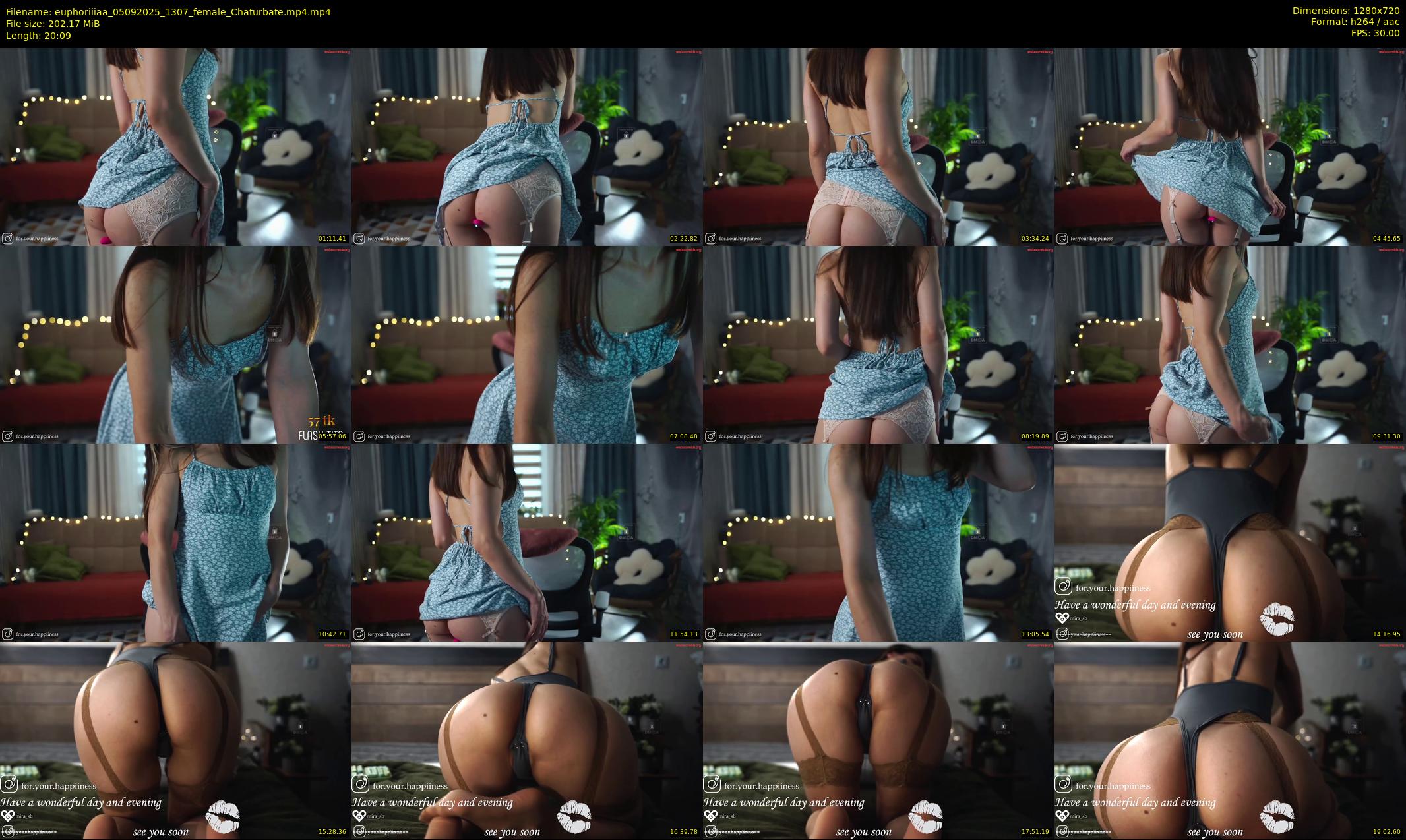 euphoriiiaa — 21 minute Chaturbate female cam show recording, 720p, Sep 5, 2025