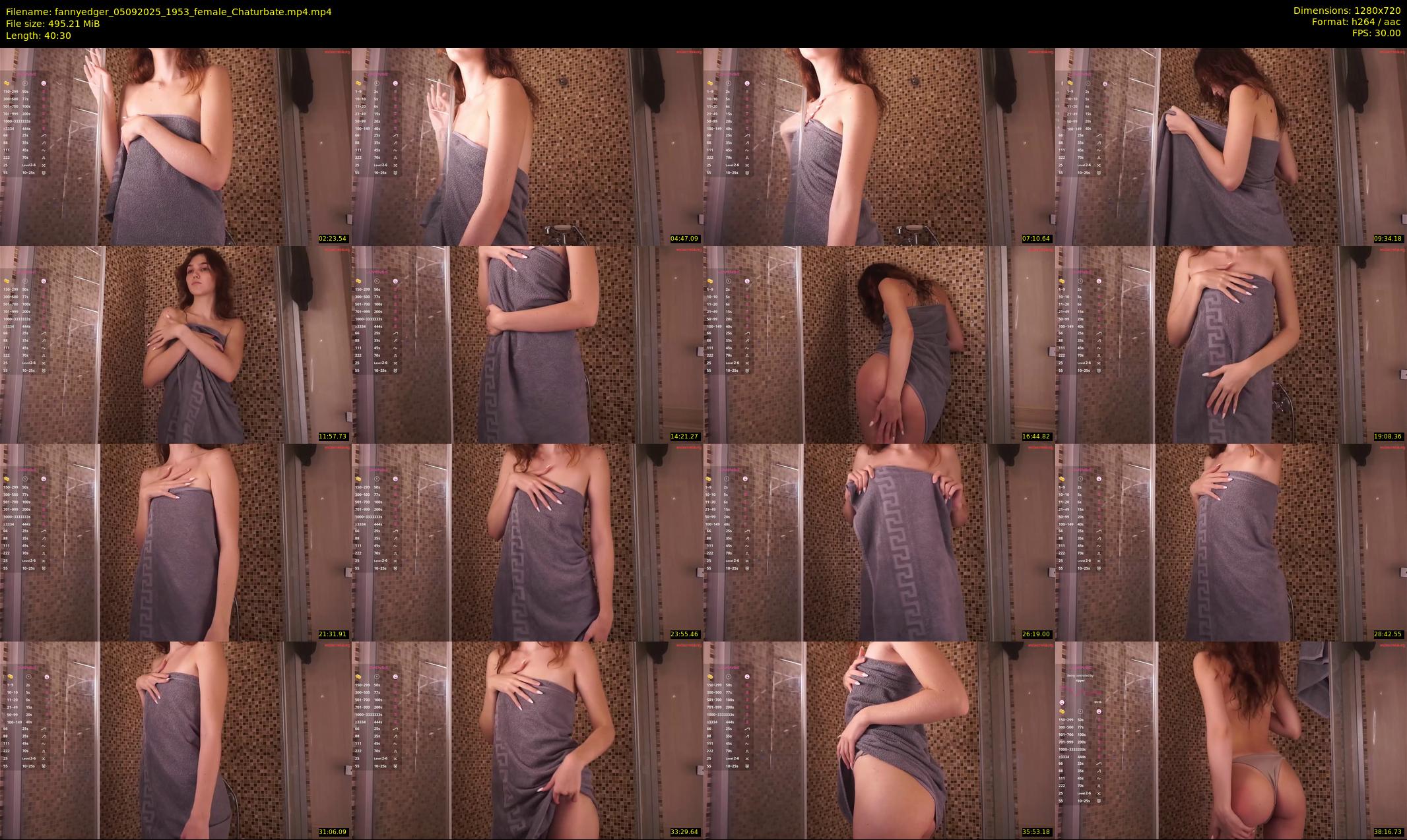 fannyedger — 41 minute Chaturbate female cam show recording, 720p, Sep 5, 2025