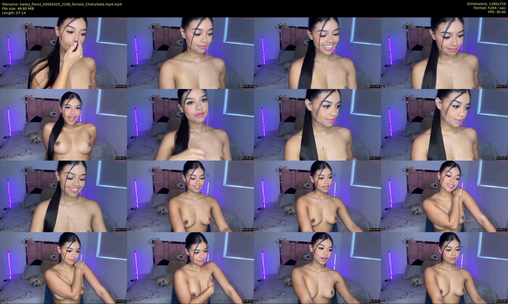 hailey_florez — 8 minute Chaturbate female cam show recording, 720p, Sep 5, 2025