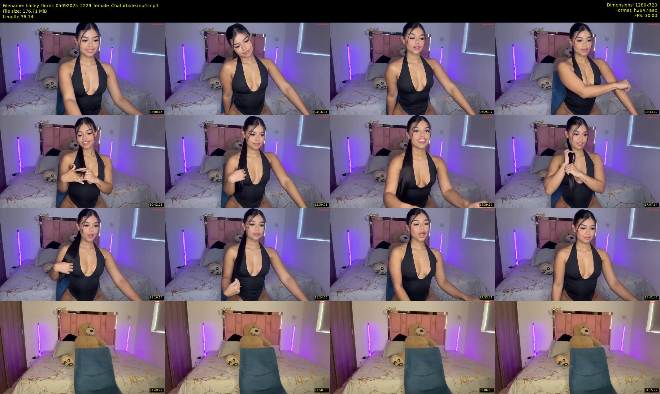 hailey_florez — 37 minute Chaturbate female cam show recording, 720p, Sep 5, 2025