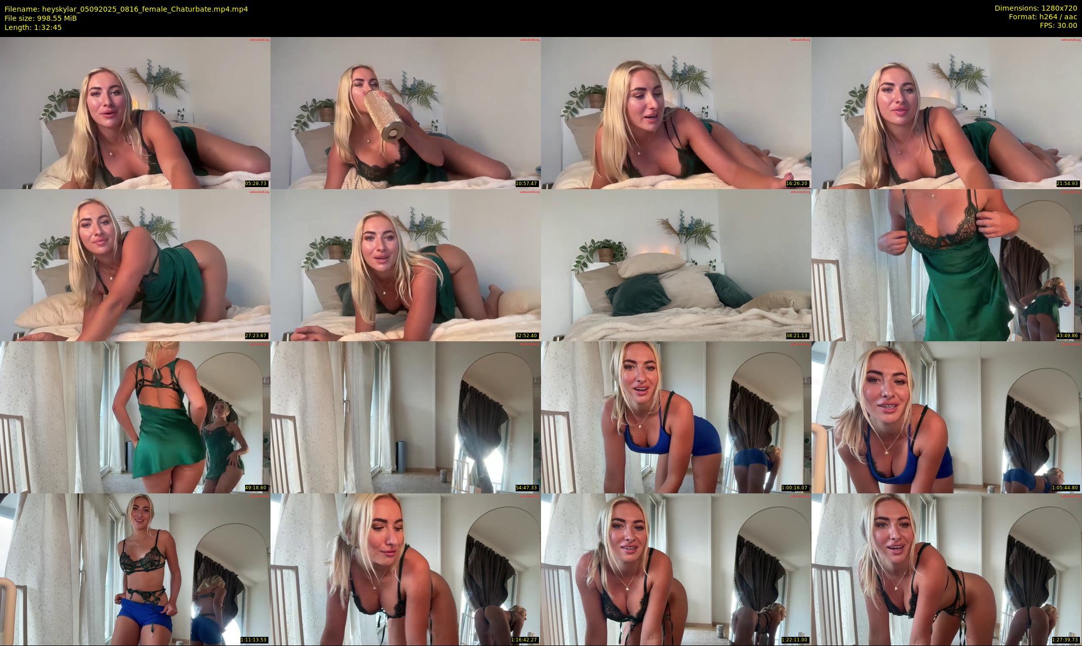 heyskylar — 93 minute Chaturbate female cam show recording, 720p, Sep 5, 2025