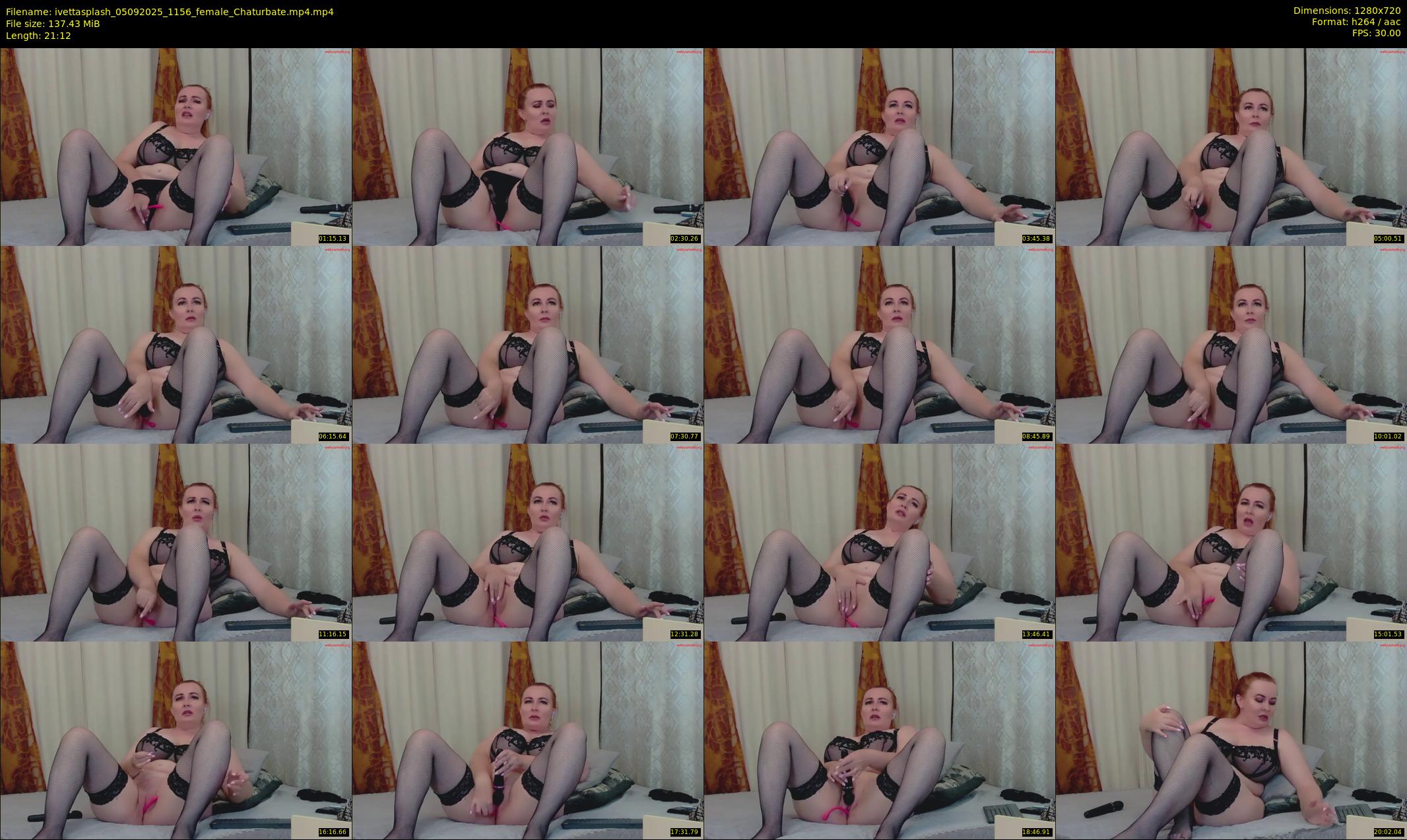 ivettasplash — 22 minute Chaturbate female cam show recording, 720p, Sep 5, 2025