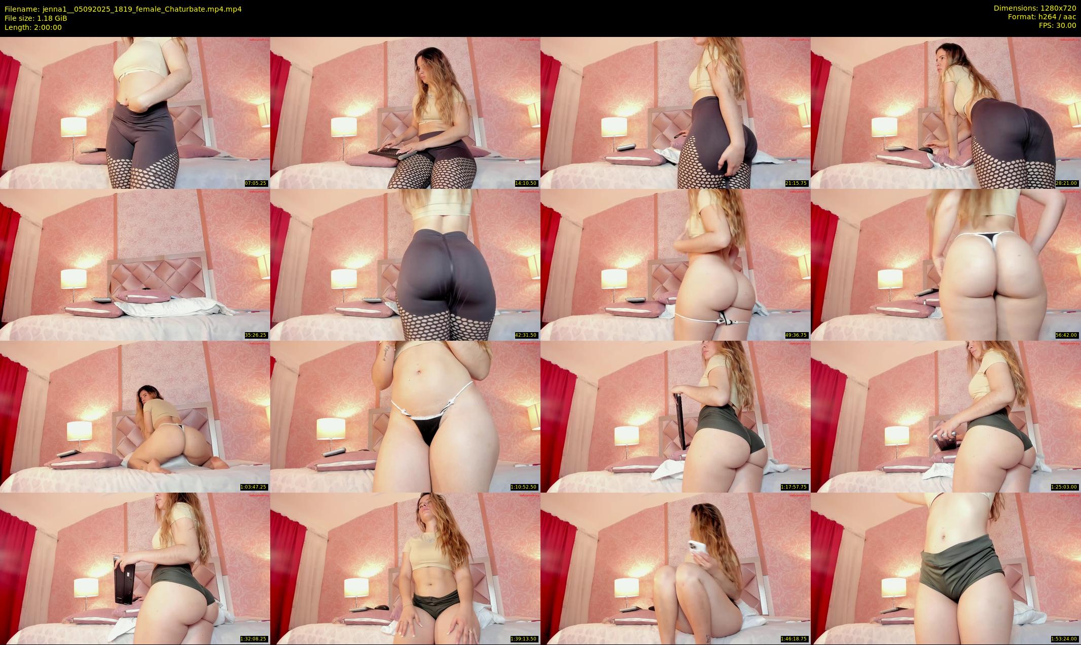 jenna1_ — 120 minute Chaturbate female cam show recording, 720p, Sep 5, 2025